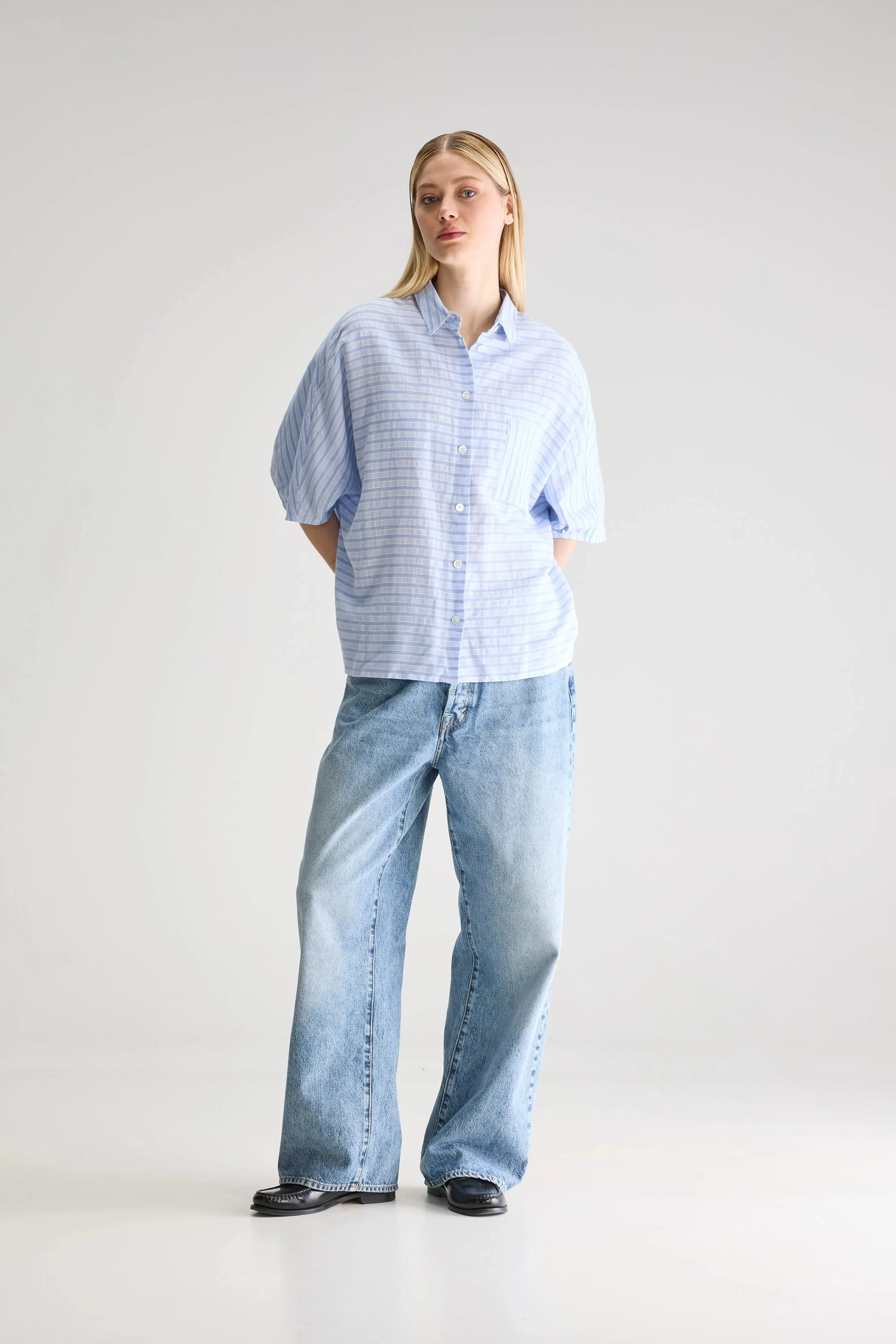 Jessie striped blouse (251 / W / STRIPE A) sold by Bellrose product image thumbnail 3