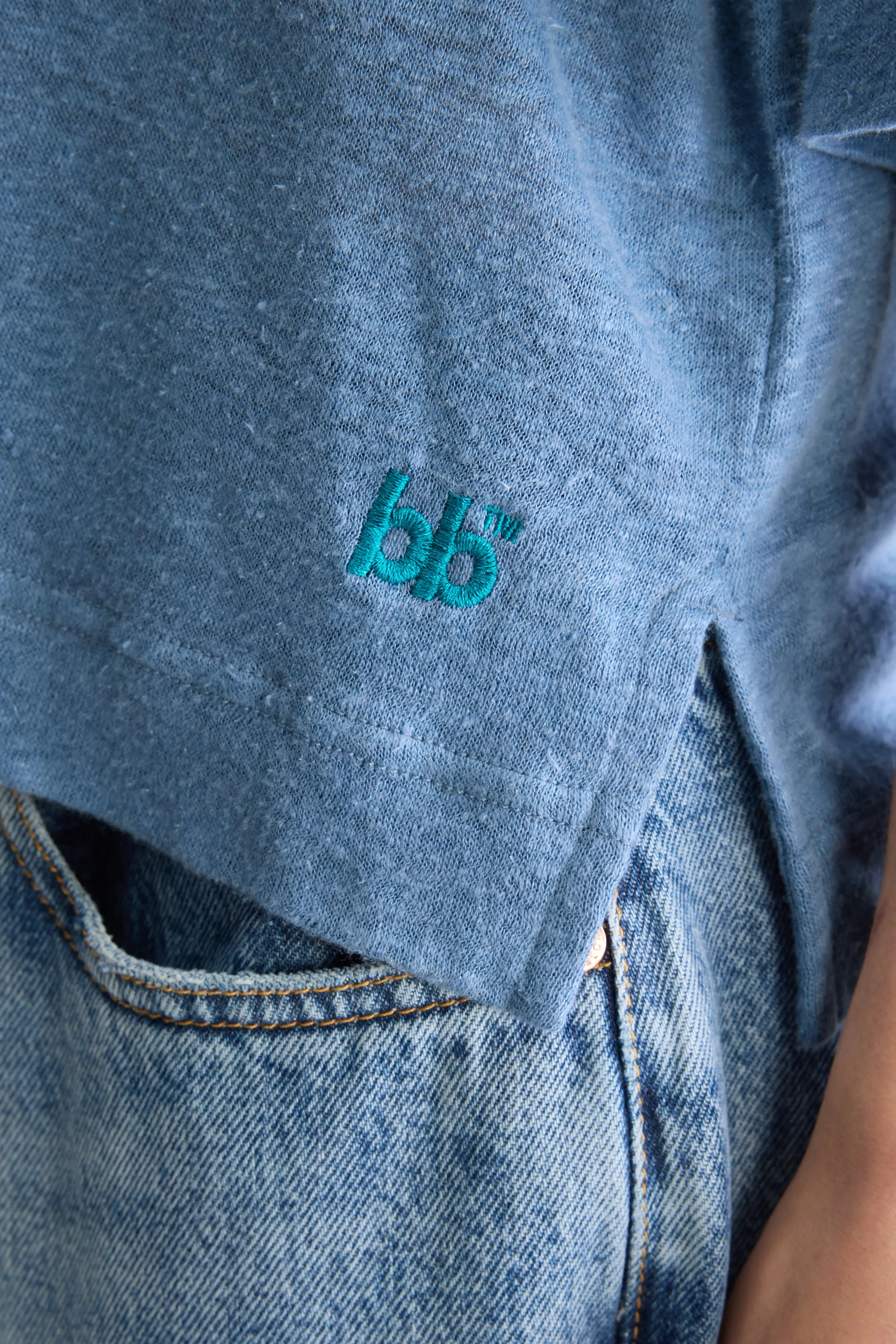 Vydel short-sleeve t-shirt (251 / W / DENIM) sold by Bellrose product image thumbnail 5