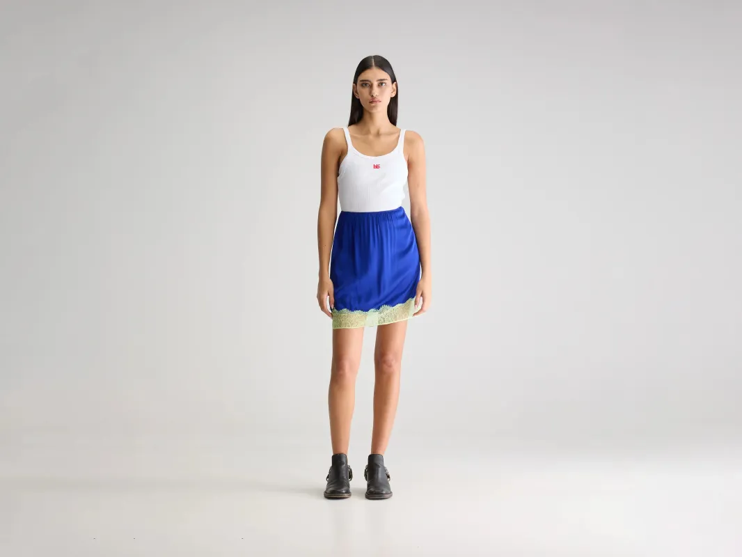 Haylin mini skirt (251 / W / BLUEWORKER) sold by Bellrose