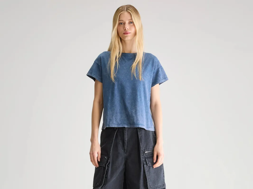Foqui short-sleeve t-shirt (251 / W / BLUE JEANS) sold by Bellrose