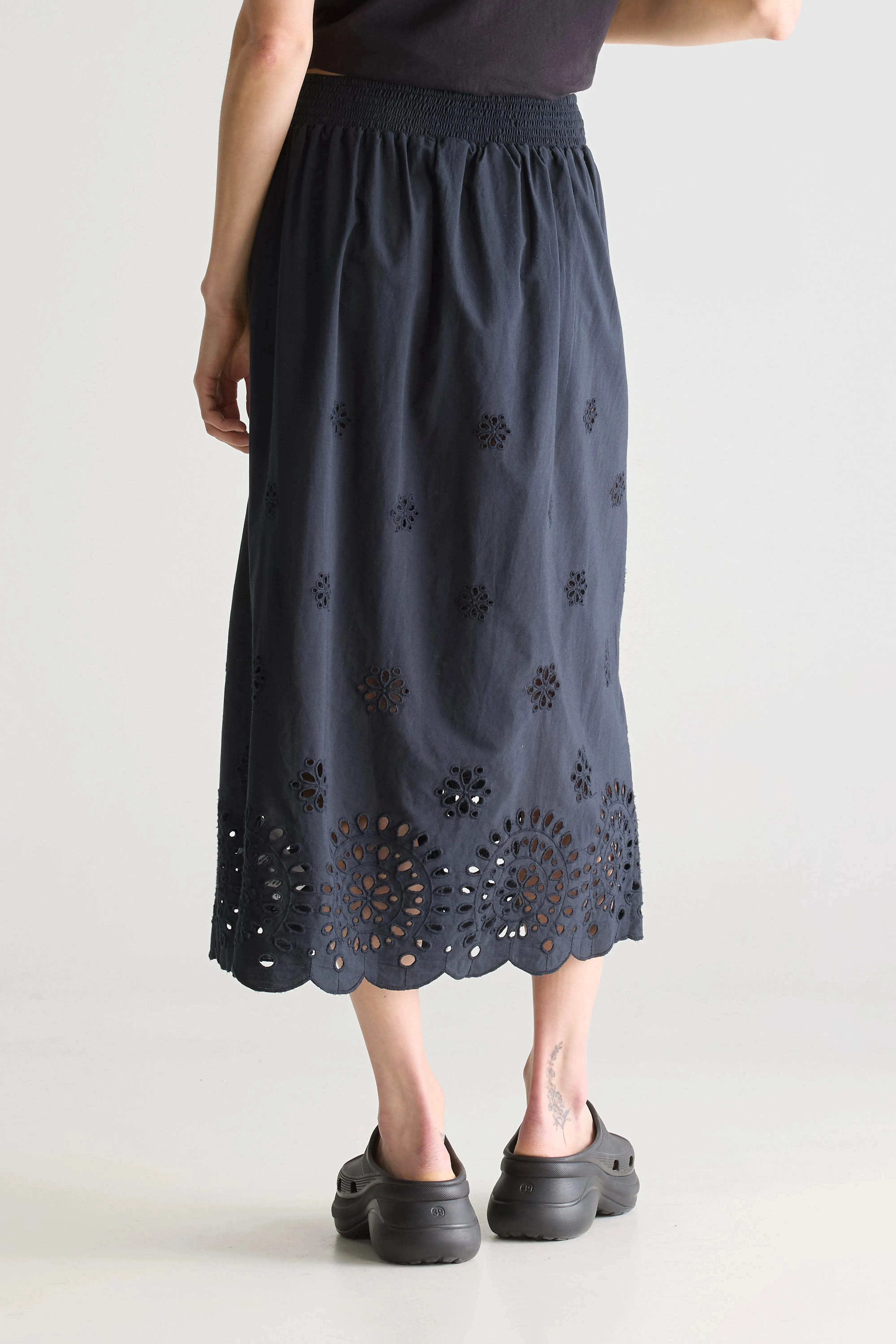 Dorine midi skirt (251 / W / BLACK BEAUTY) sold by Bellrose product image thumbnail 4