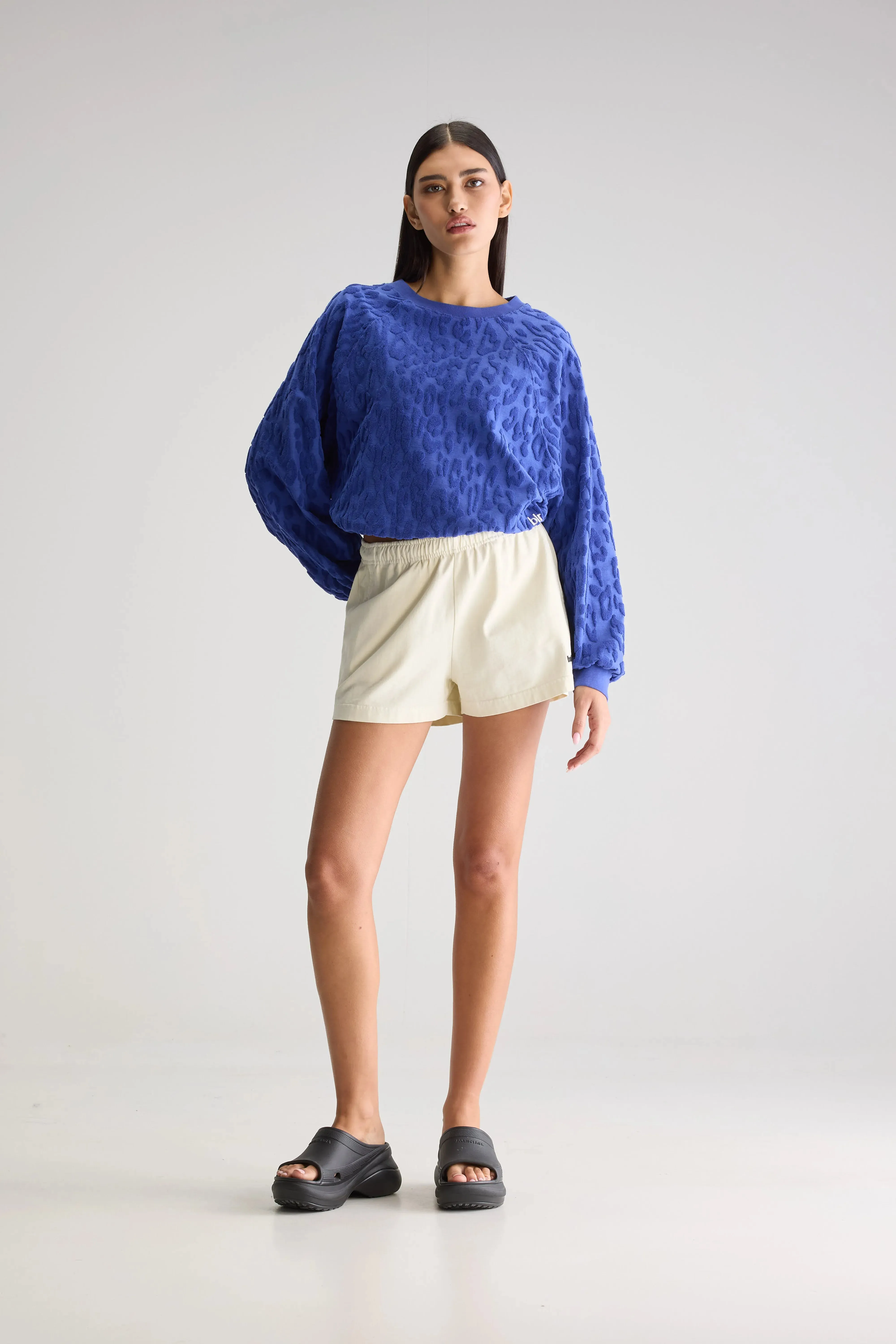 Vatti cropped sweatshirt (251 / W / BLUEWORKER) sold by Bellrose product image thumbnail 3