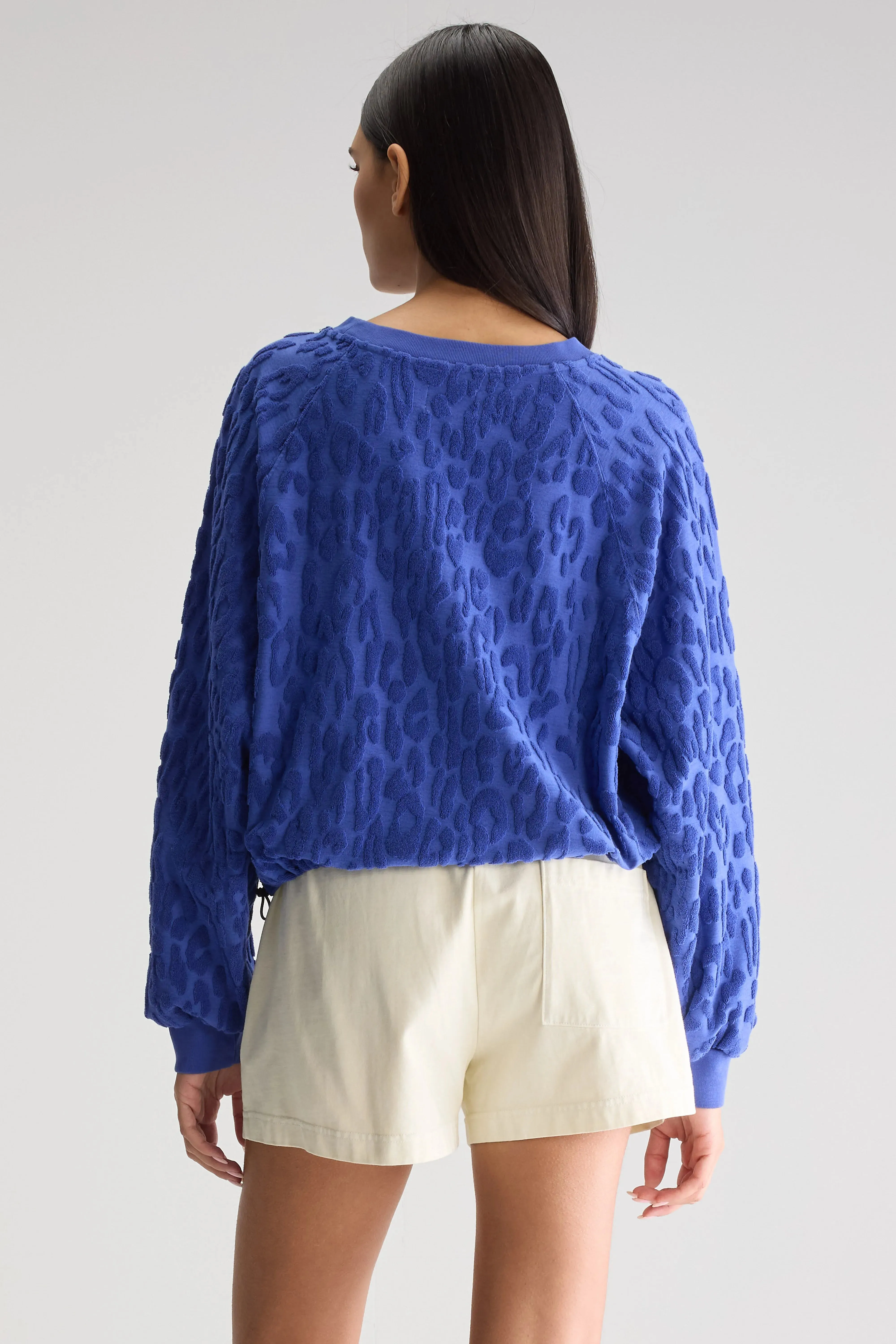 Vatti cropped sweatshirt (251 / W / BLUEWORKER) sold by Bellrose product image thumbnail 4