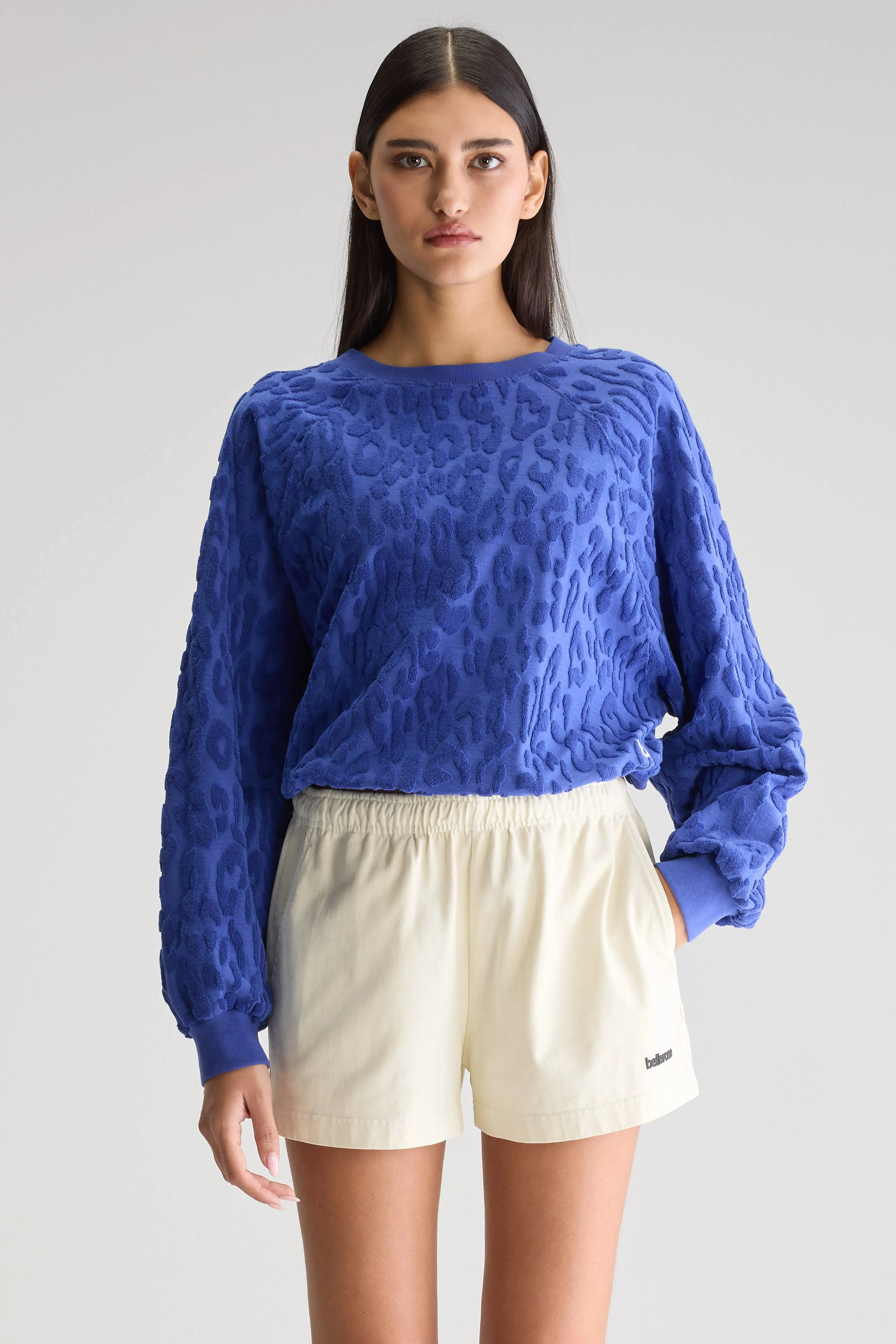 Vatti cropped sweatshirt (251 / W / BLUEWORKER) sold by Bellrose product image thumbnail 2