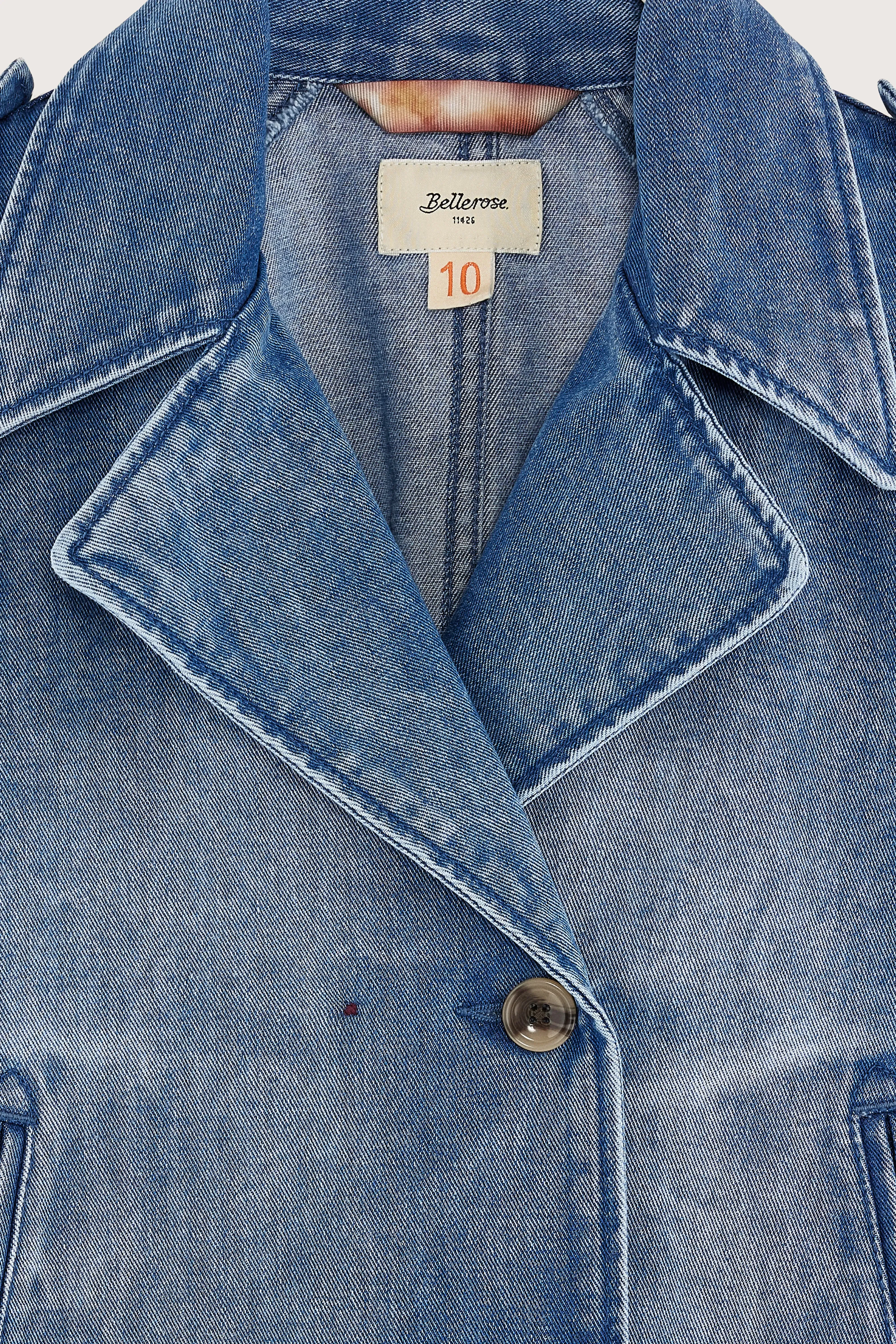 Woke short trench (251 / G / MD BLUE STONE) sold by Bellrose product image thumbnail 4