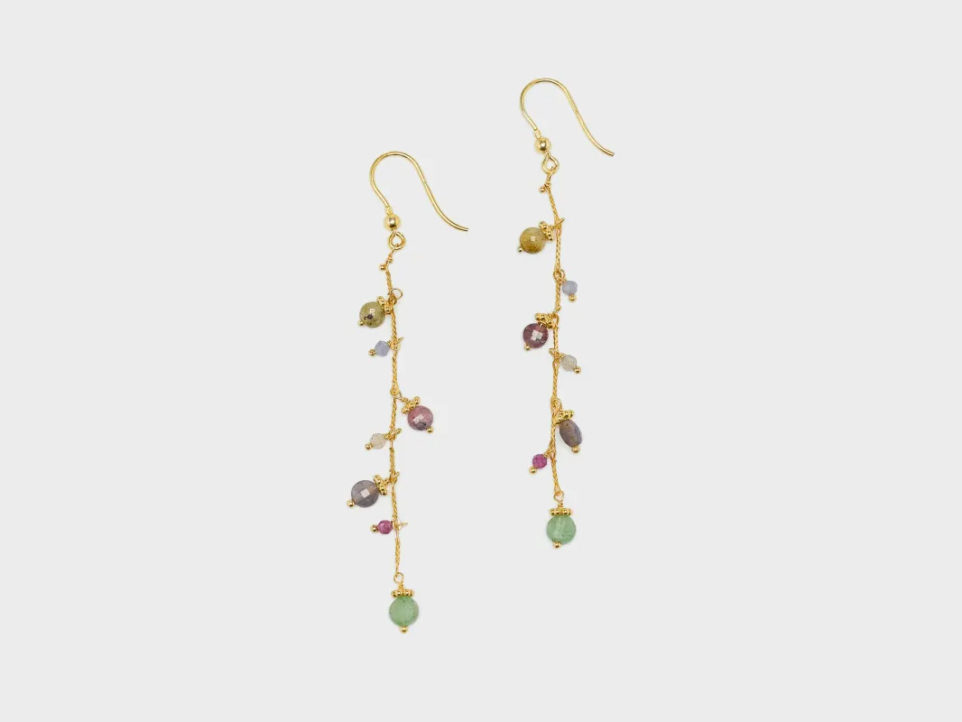 Mughetto Earrings  (251 / W / MULTICOLOR) sold by Bellrose