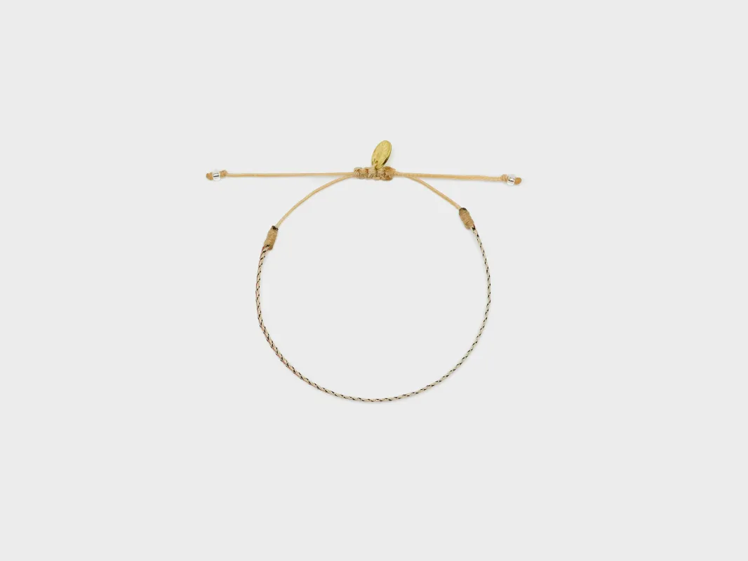 Argantina 40 Bracelet  (251 / W / BEIGE) made by Guanabana