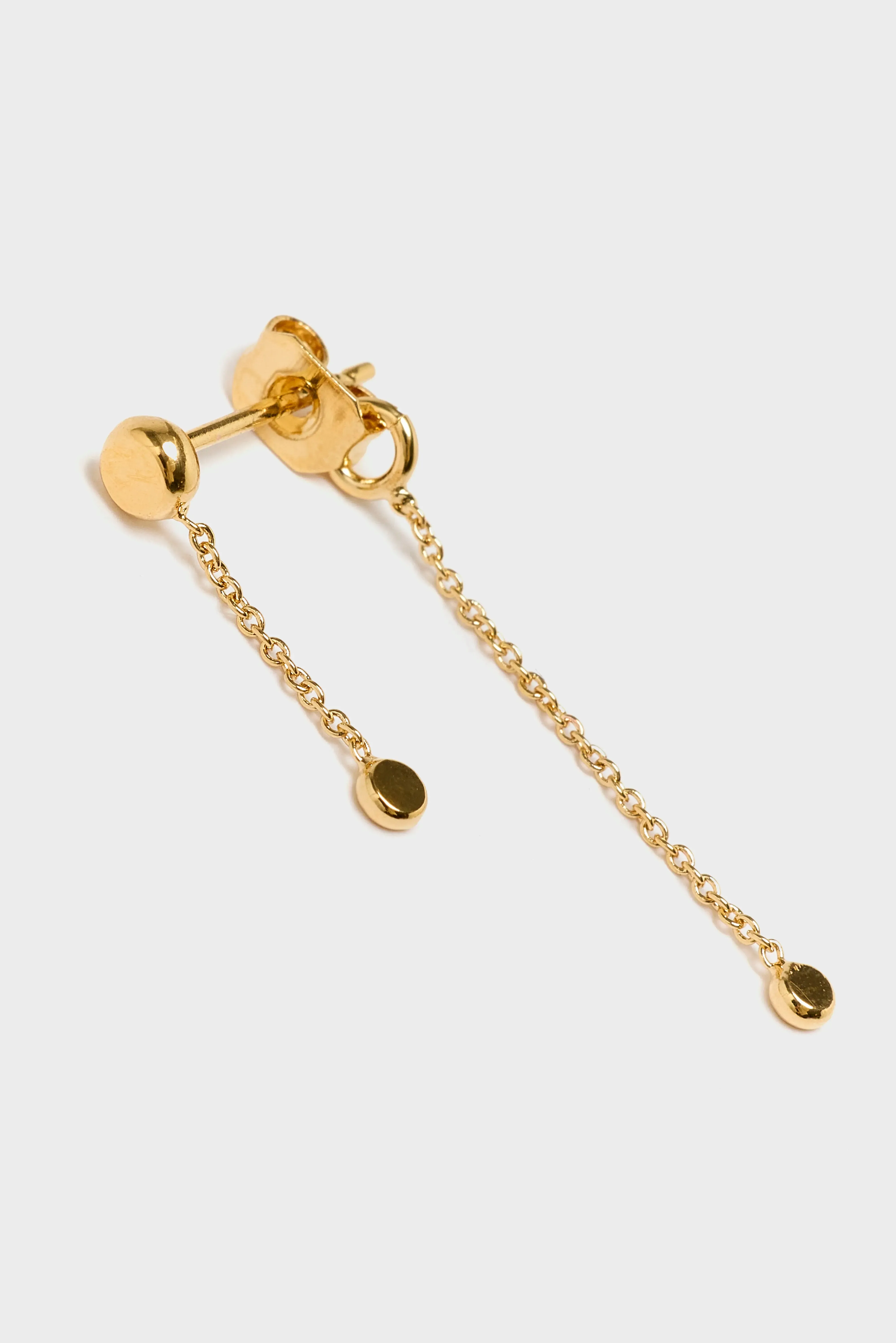 Origine Chain Earrings (251 / W / GOLD) sold by Bellrose product image thumbnail 3