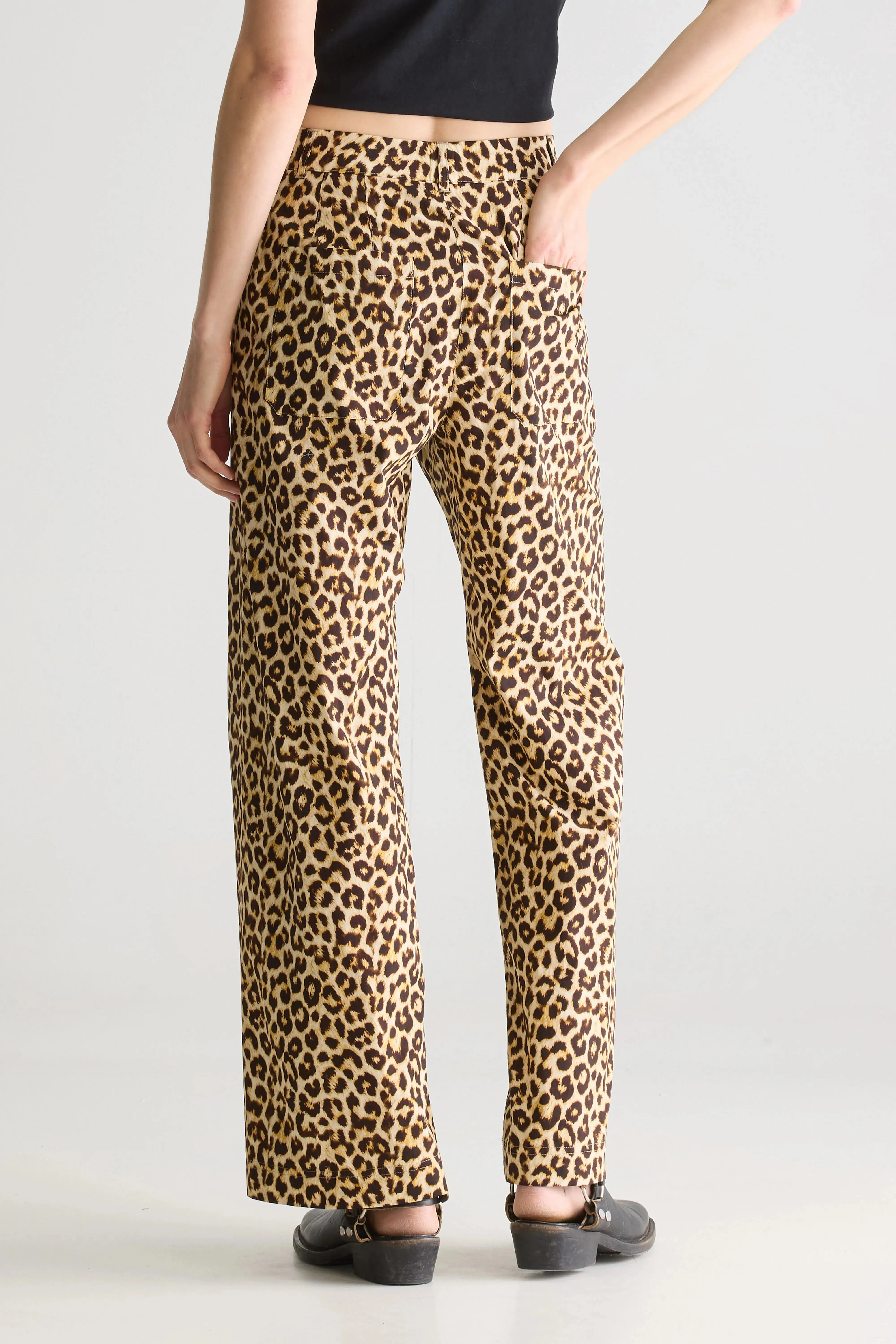 Vivia leopard trousers (251 / W / DISPLAY J) sold by Bellrose product image thumbnail 4