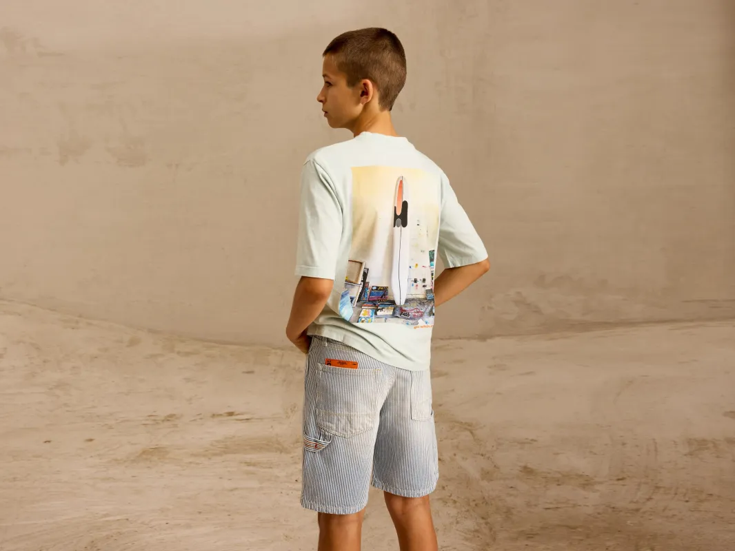 Milow short-sleeve t-shirt (251 / B / AQUA) sold by Bellrose