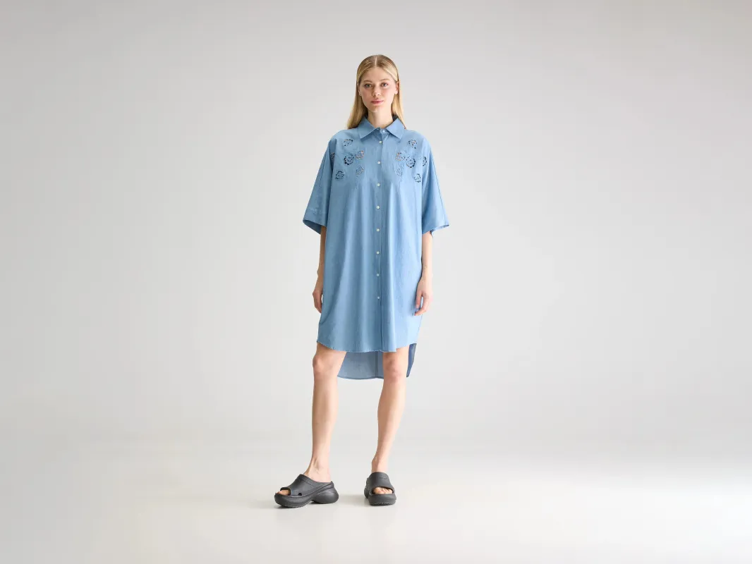 Cheyenne shirt dress (251 / W / CHAMBRAY) sold by Bellrose