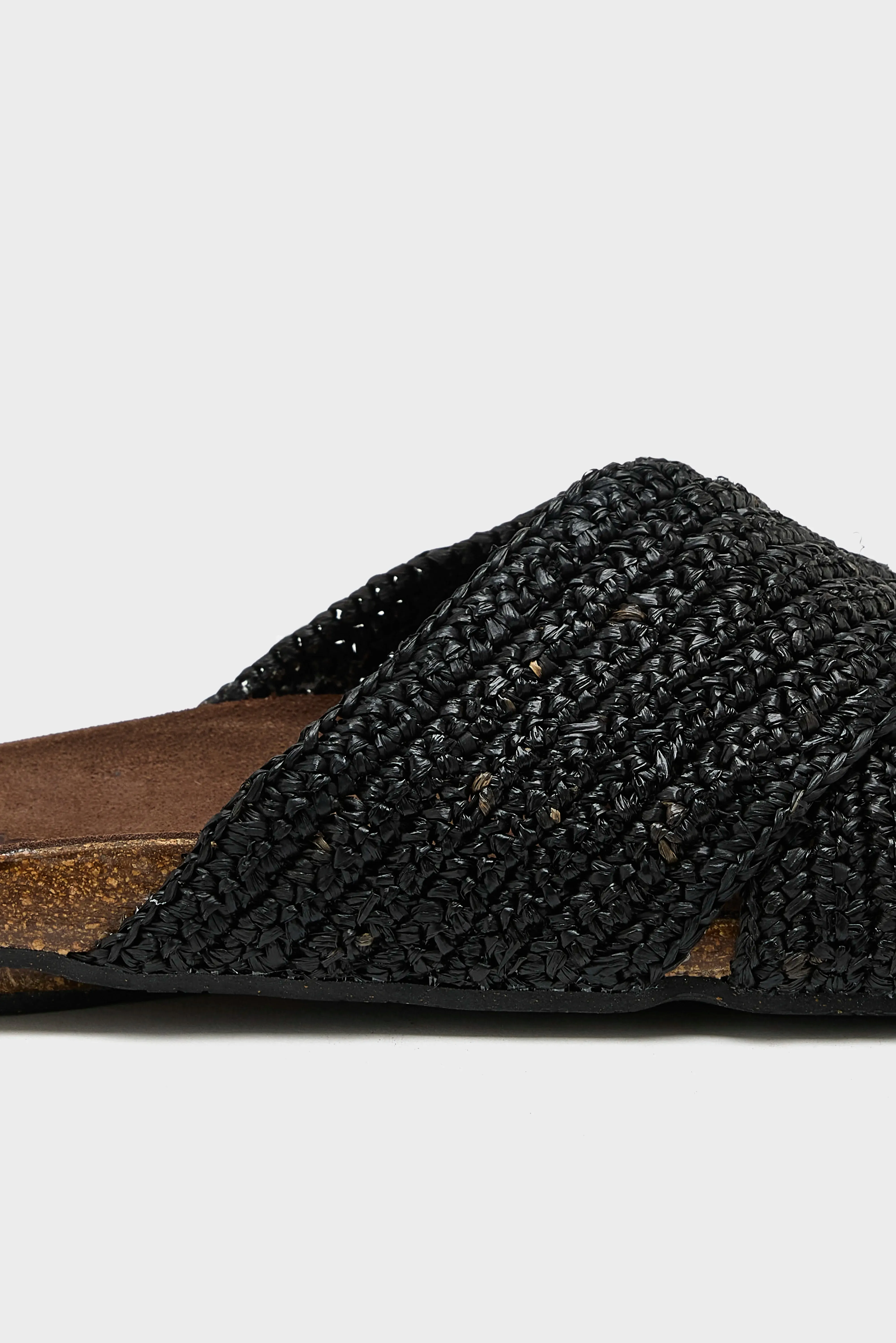 Raphia Noir Sandals (251 / W / BLACK) sold by Bellrose product image thumbnail 5