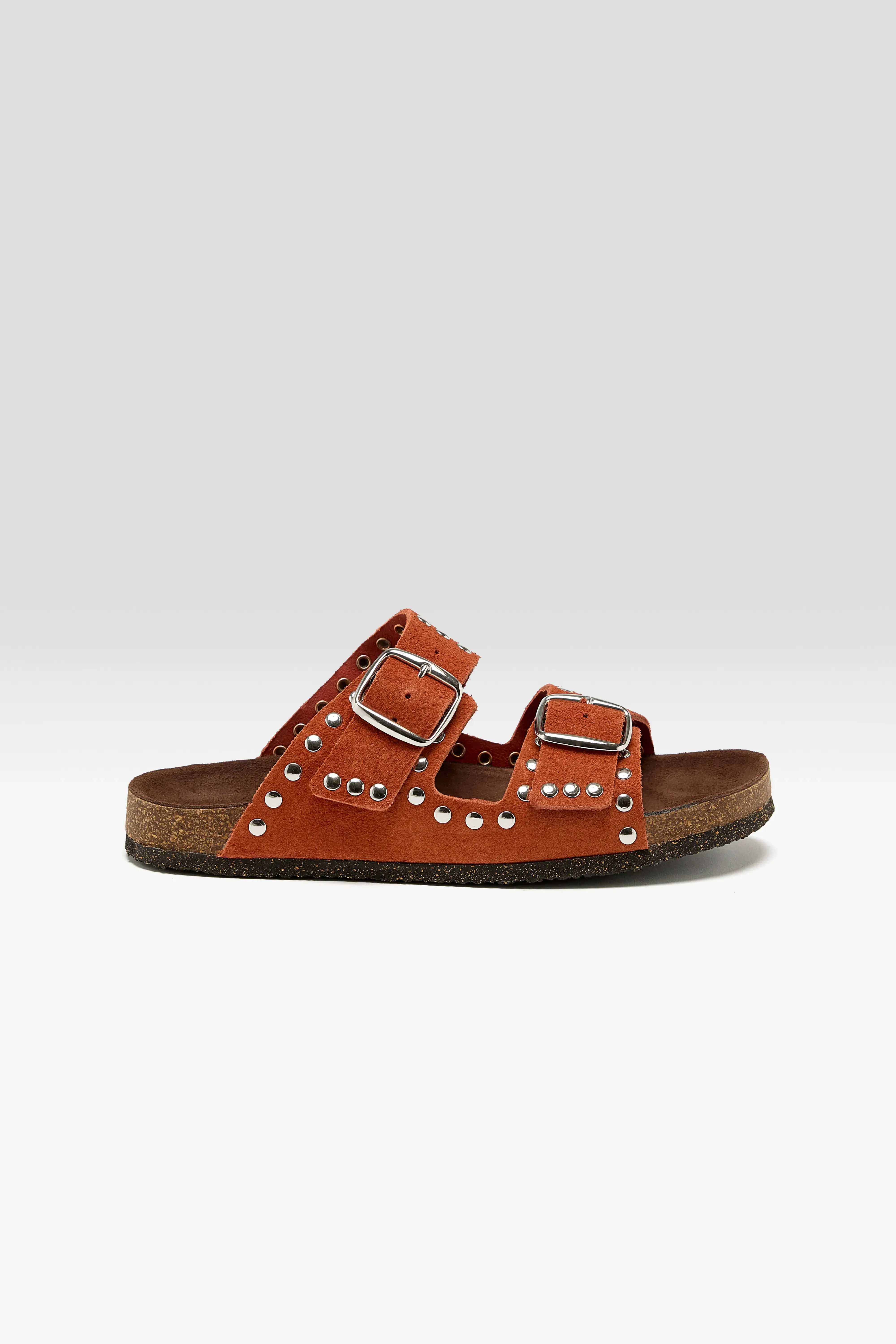 Rivet Suede Sandals (251 / W / RUST) sold by Bellrose product image thumbnail 2