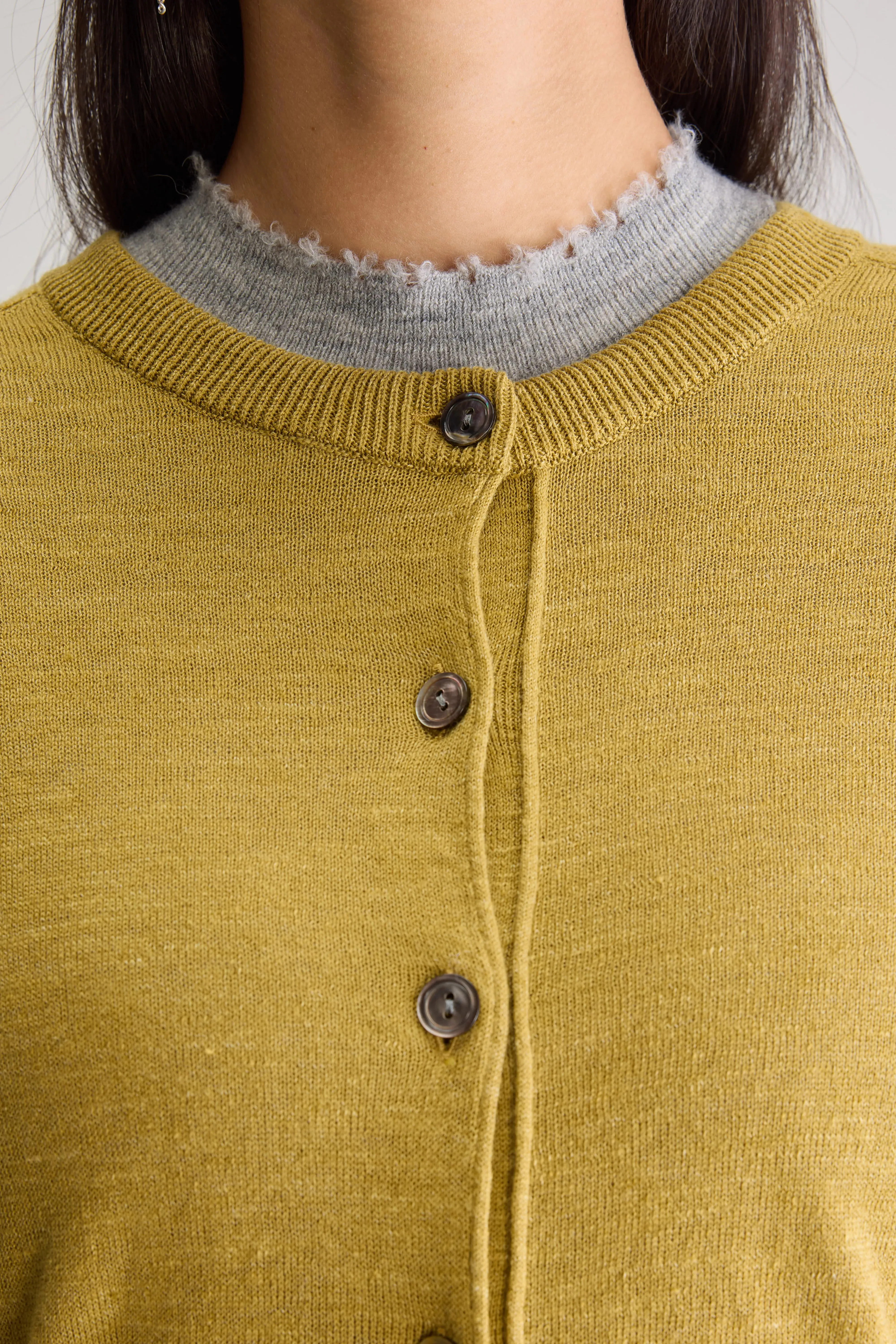 Neeta classic cardigan (251 / W / ANTIQUE GOLD) sold by Bellrose product image thumbnail 5