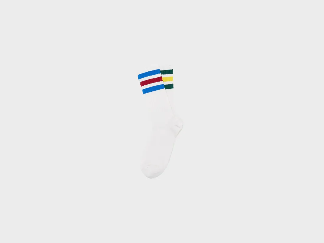 Ribbed Crew Socks (251 / M / MULTICOLOR) sold by Bellrose