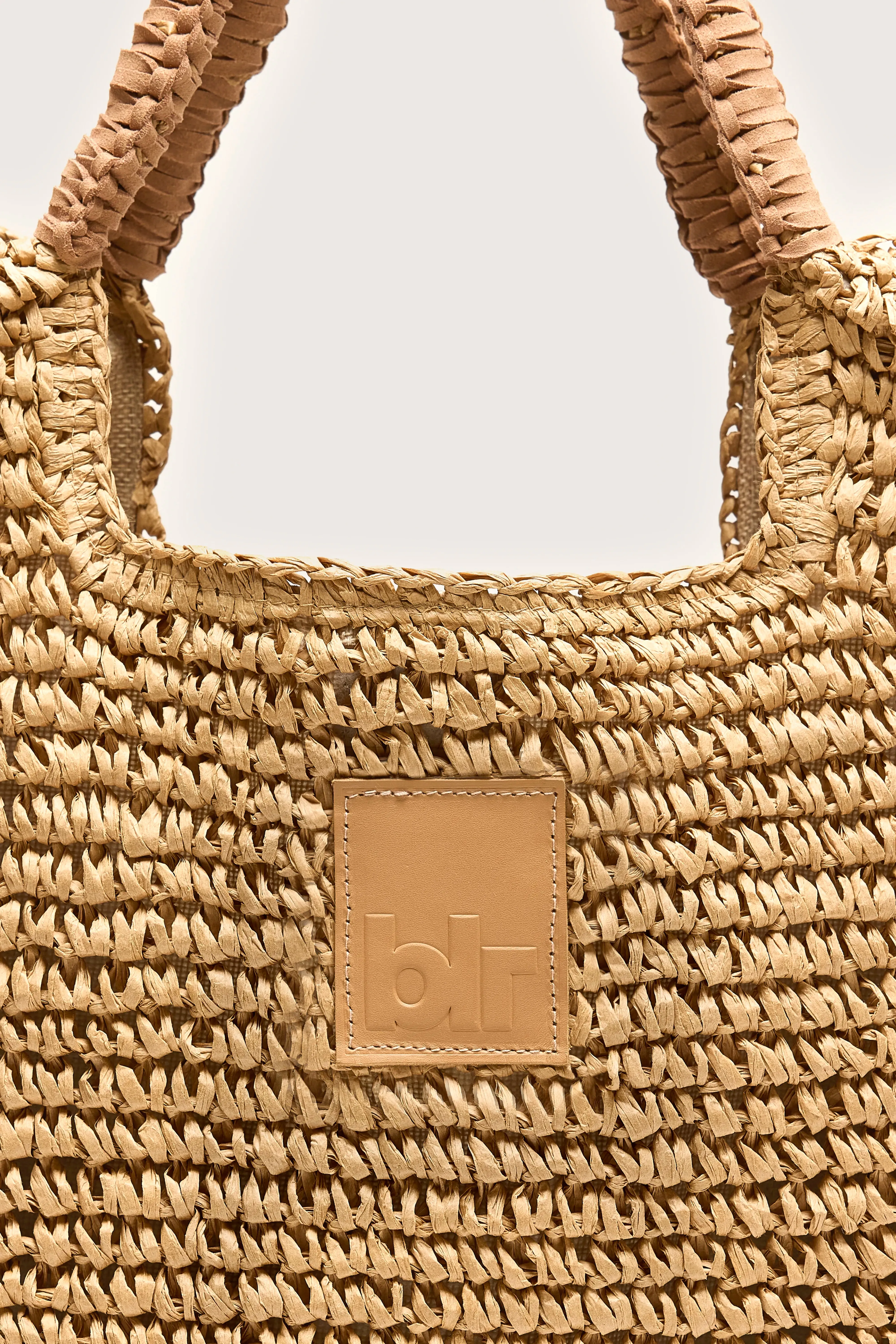 Ogico straw shopping bag (251 / W / NATURAL) sold by Bellrose product image thumbnail 5