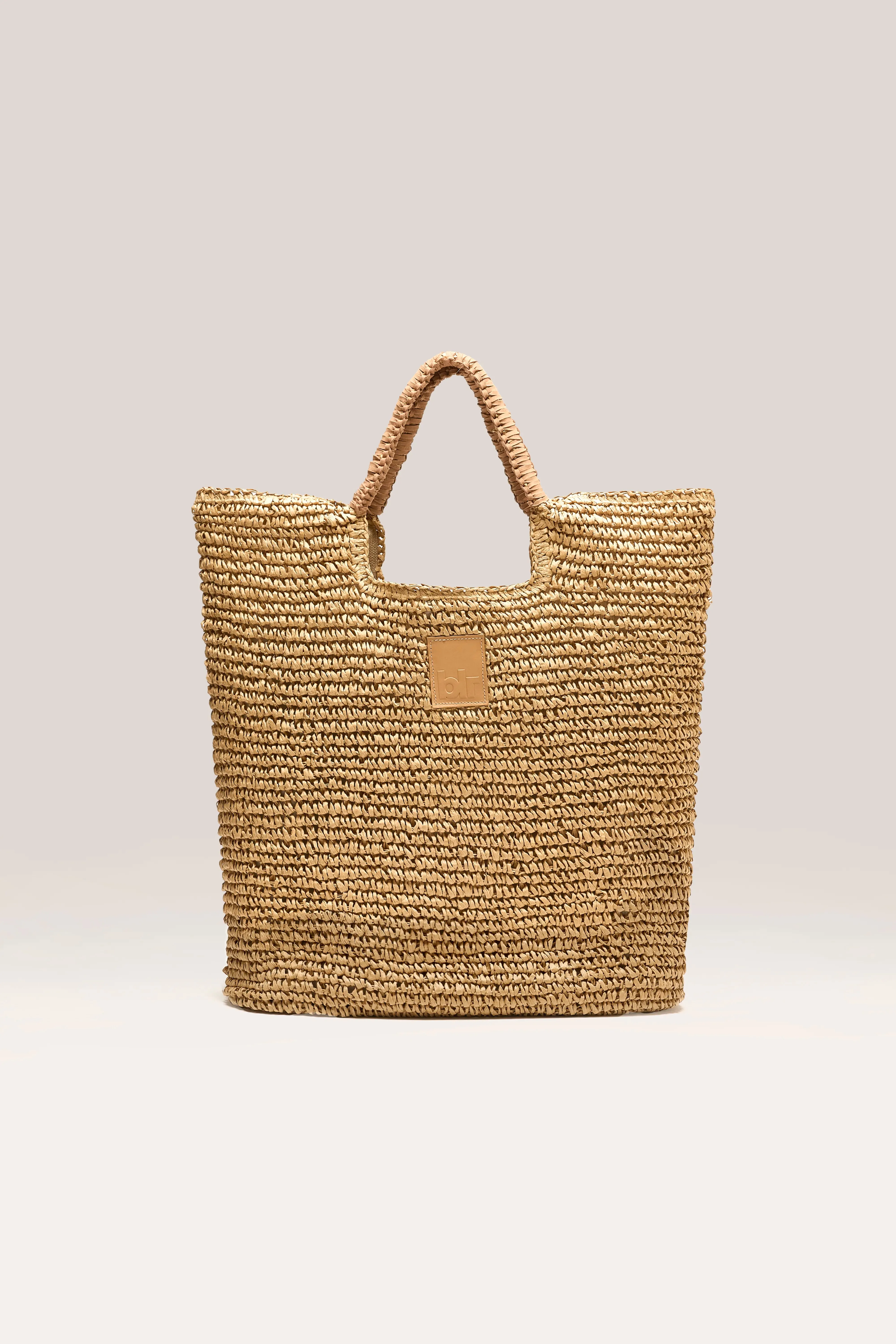Ogico straw shopping bag (251 / W / NATURAL) sold by Bellrose product image thumbnail 2