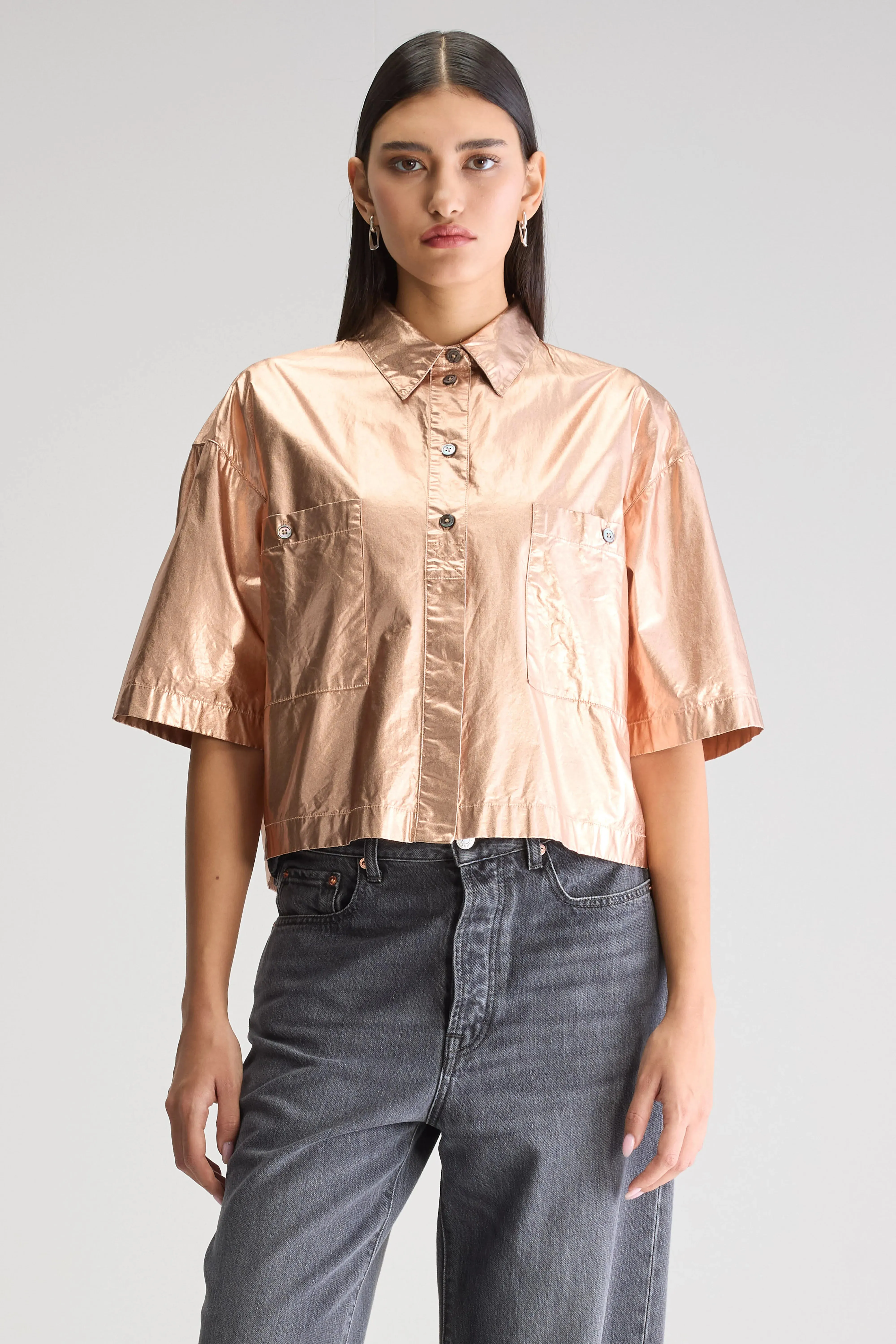 Franky short-sleeve shirt (251 / W / COPPER) sold by Bellrose product image thumbnail 2