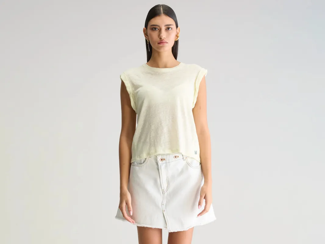 Vlyn crewneck t-shirt (251 / W / CITRINE) sold by Bellrose