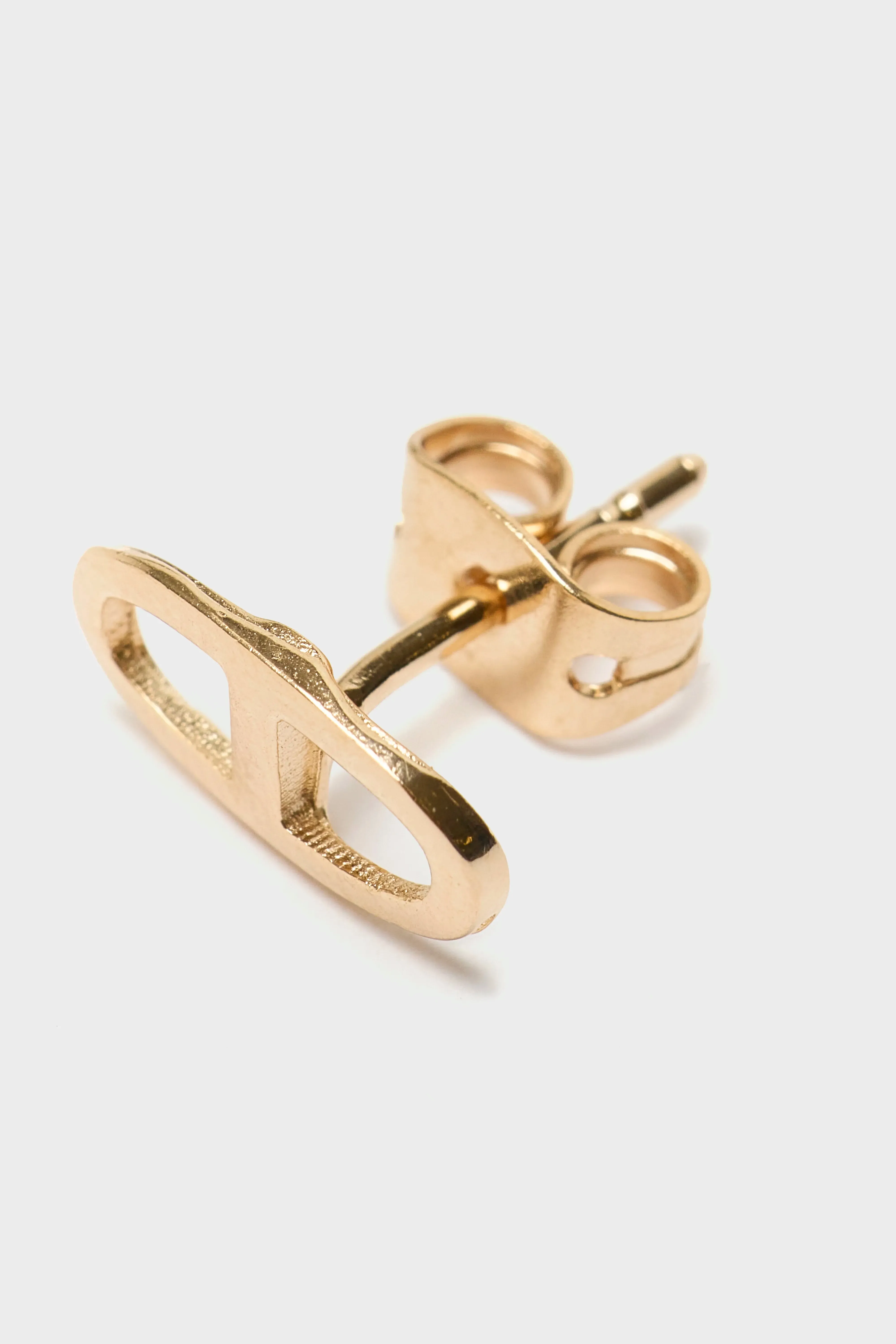 Buckle Asymmetrical Earrings (251 / W / GOLD) sold by Bellrose product image thumbnail 3