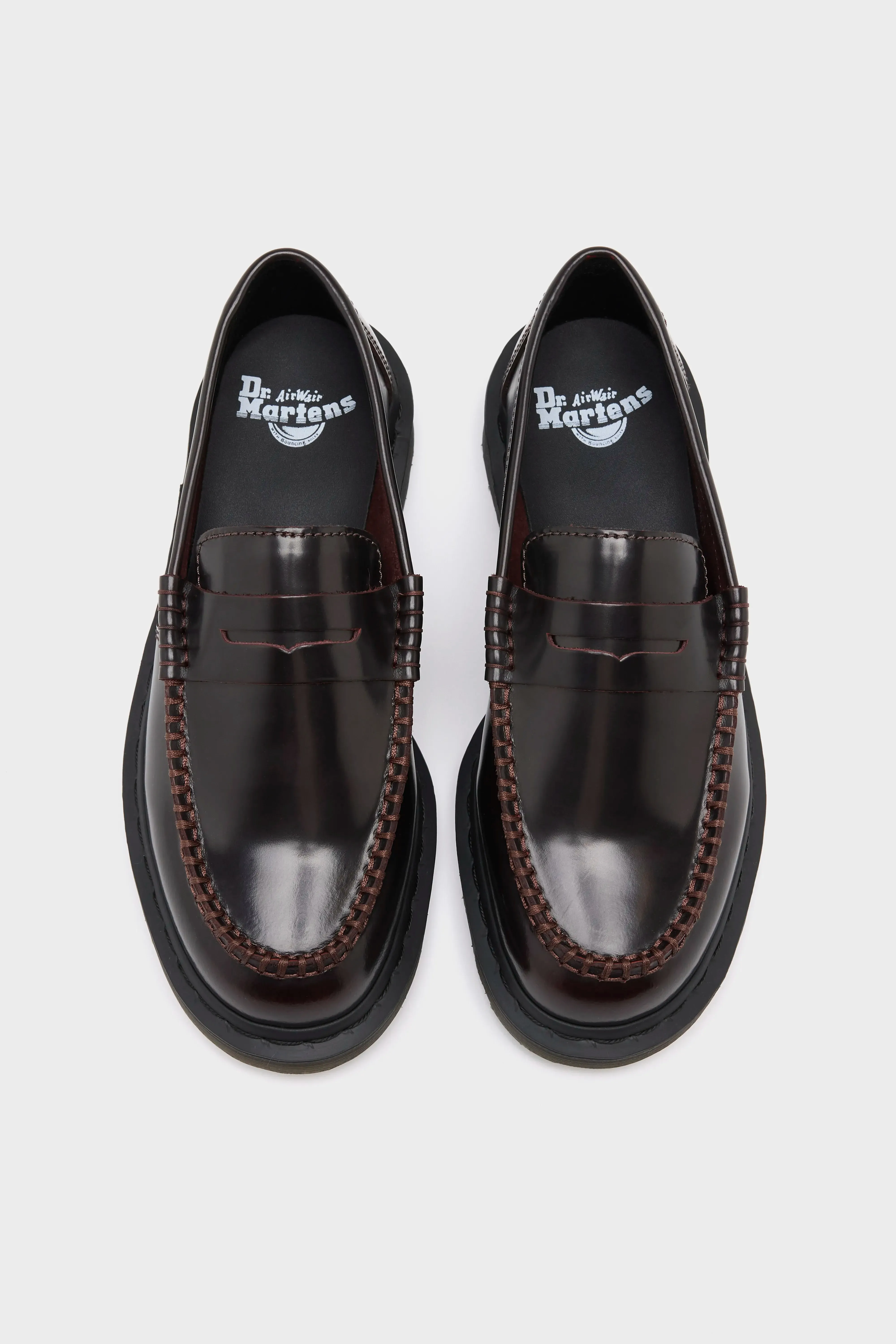 Penton Cherry Red Leather Loafers (251 / W / RED) sold by Bellrose product image thumbnail 4