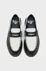 Penton Two-Tone Smooth Leather Loafers (251 / W / BLACK) sold by Bellrose
