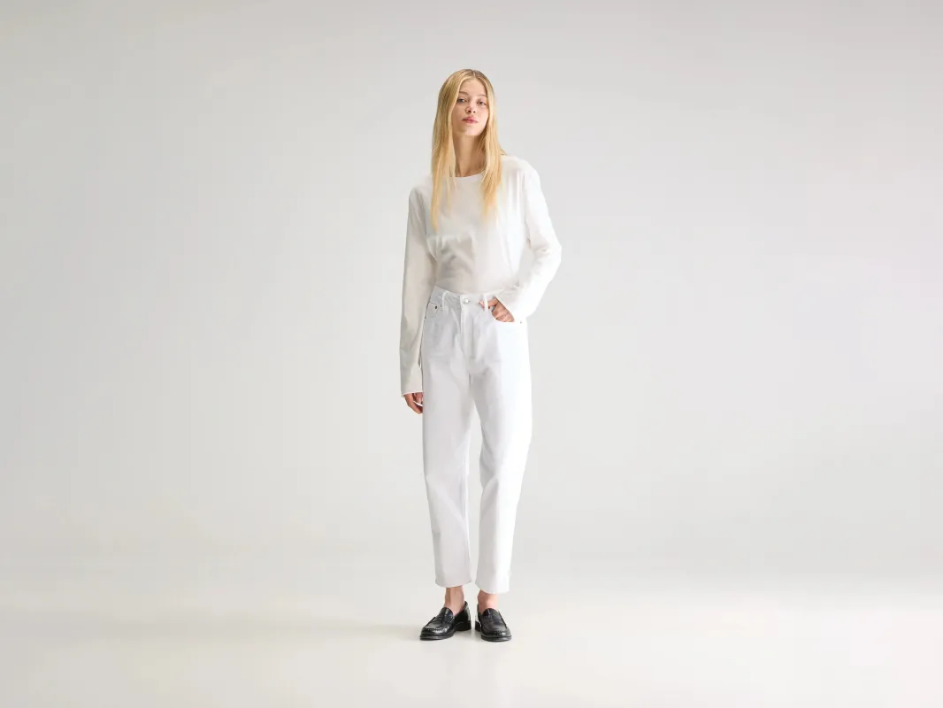 Denim N. 54 tapered jeans (252 / W / WHITE) sold by Bellrose