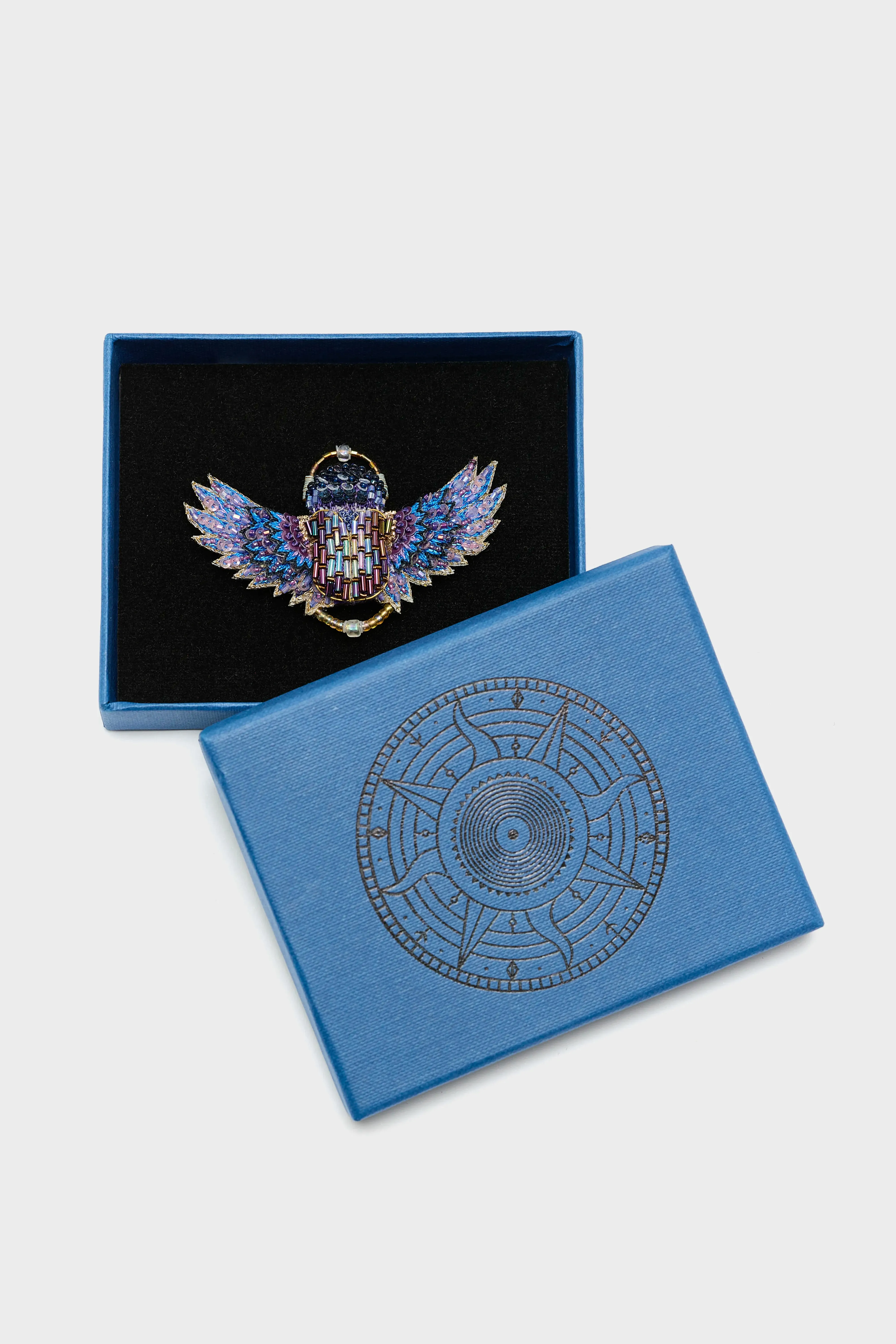 Regal Beetle Brooch (251 / W / BLUE) sold by Bellrose product image thumbnail 2