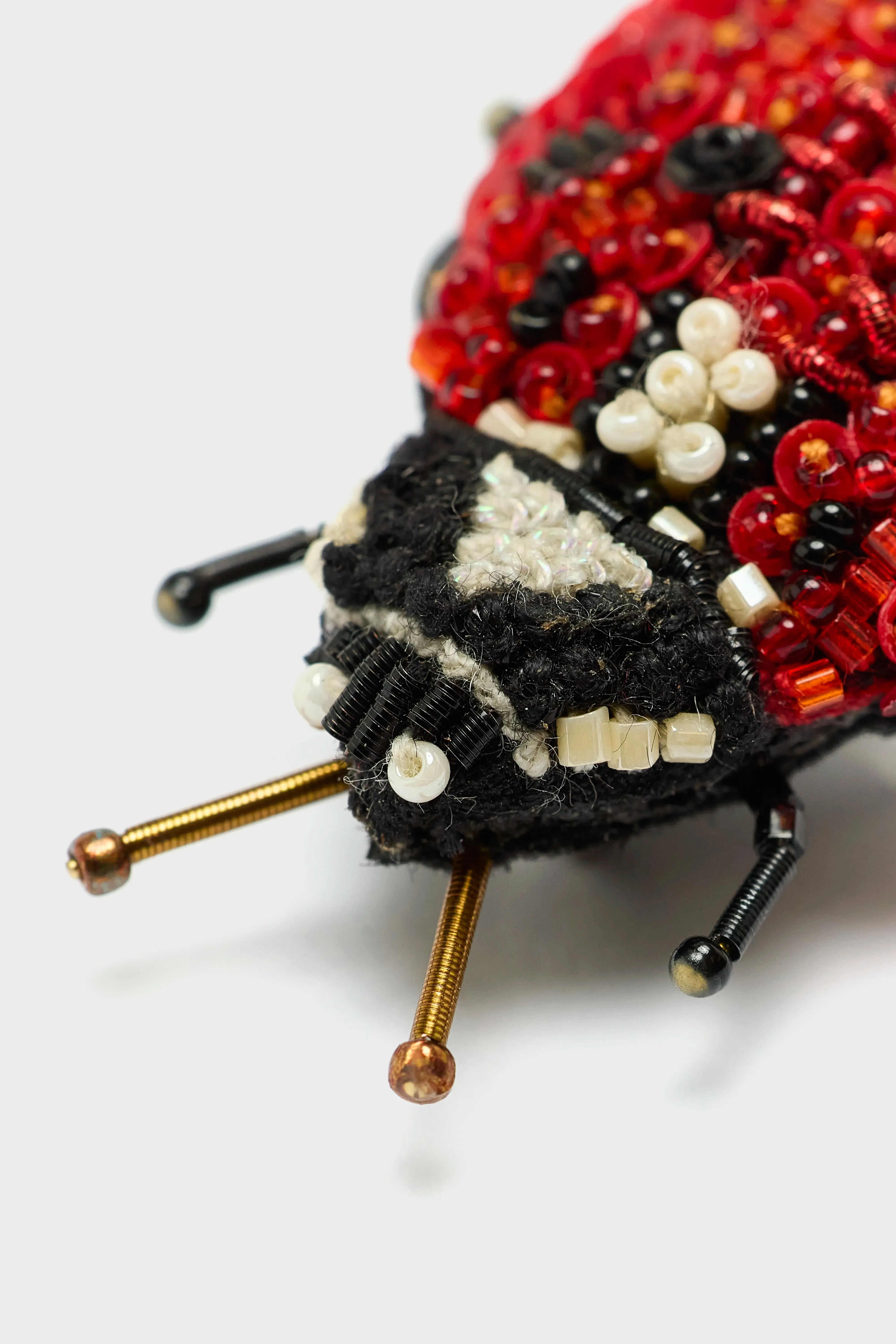 Lady Bug Beetle Brooch (251 / W / RED) sold by Bellrose product image thumbnail 4