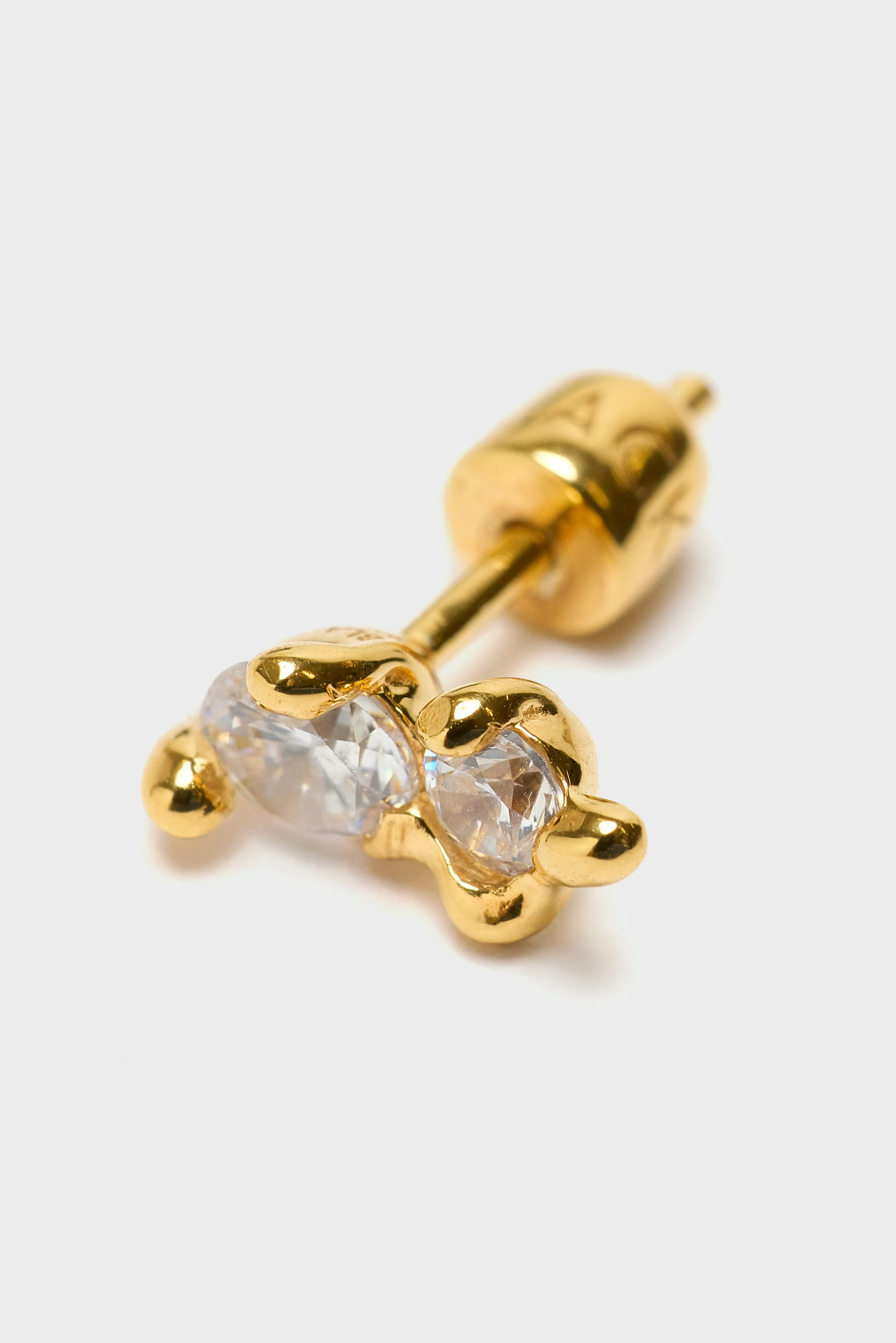 Artic Small Stud Earring (251 / W / GOLD) sold by Bellrose product image thumbnail 3
