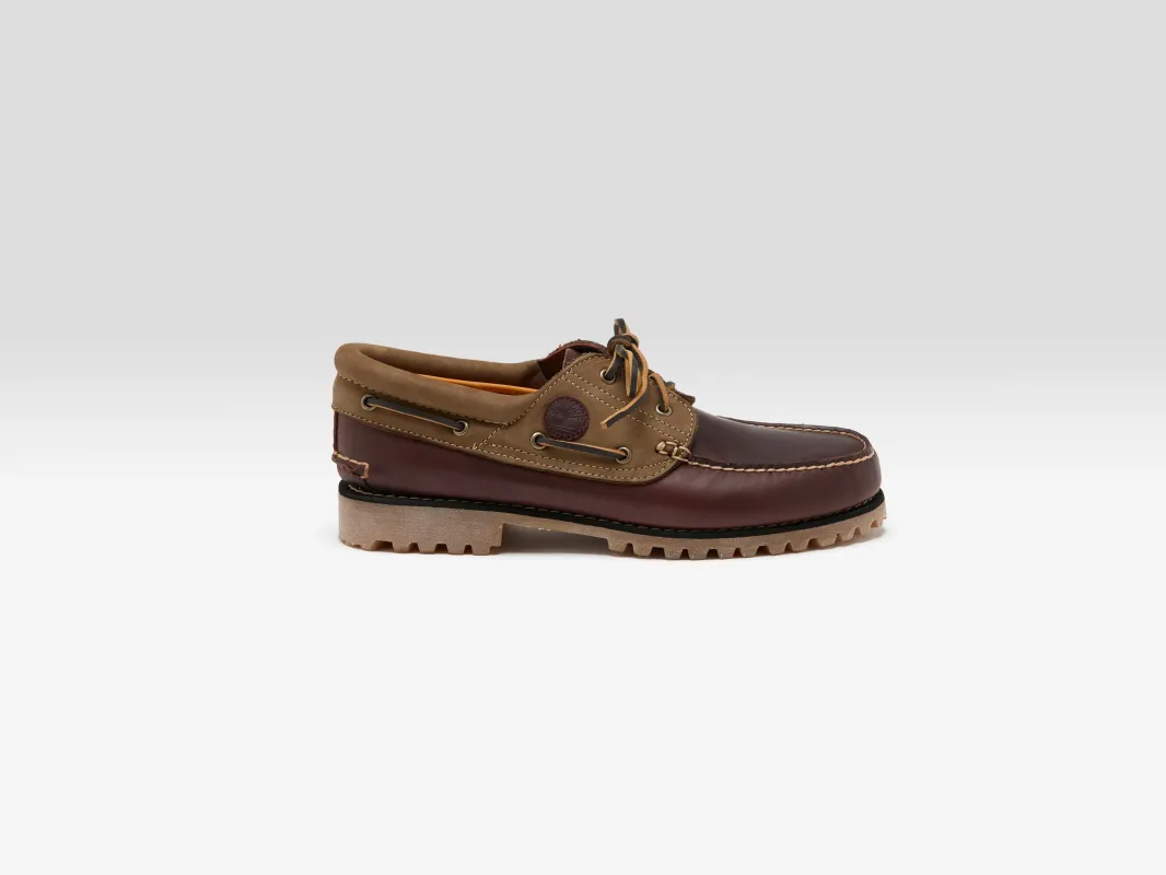 Authentic Boat Shoe for Men (242 / M / DARK BROWN) sold by Bellrose