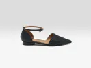 Frankie Small Weave Black Sandals (251 / W / BLACK) sold by Bellrose