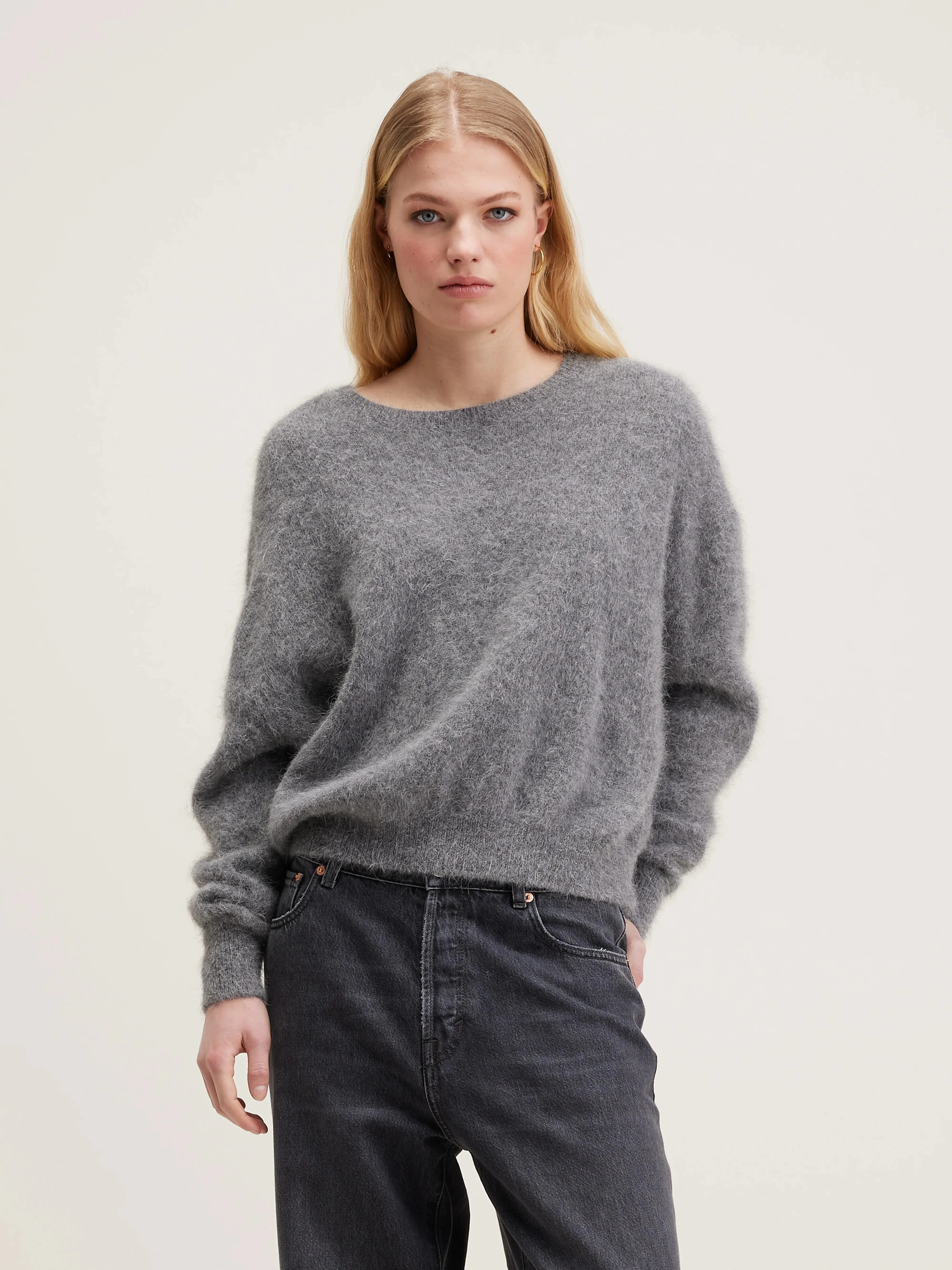 Datus angora-blend sweater (242 / W / MID GREY) sold by Bellrose product image thumbnail 2