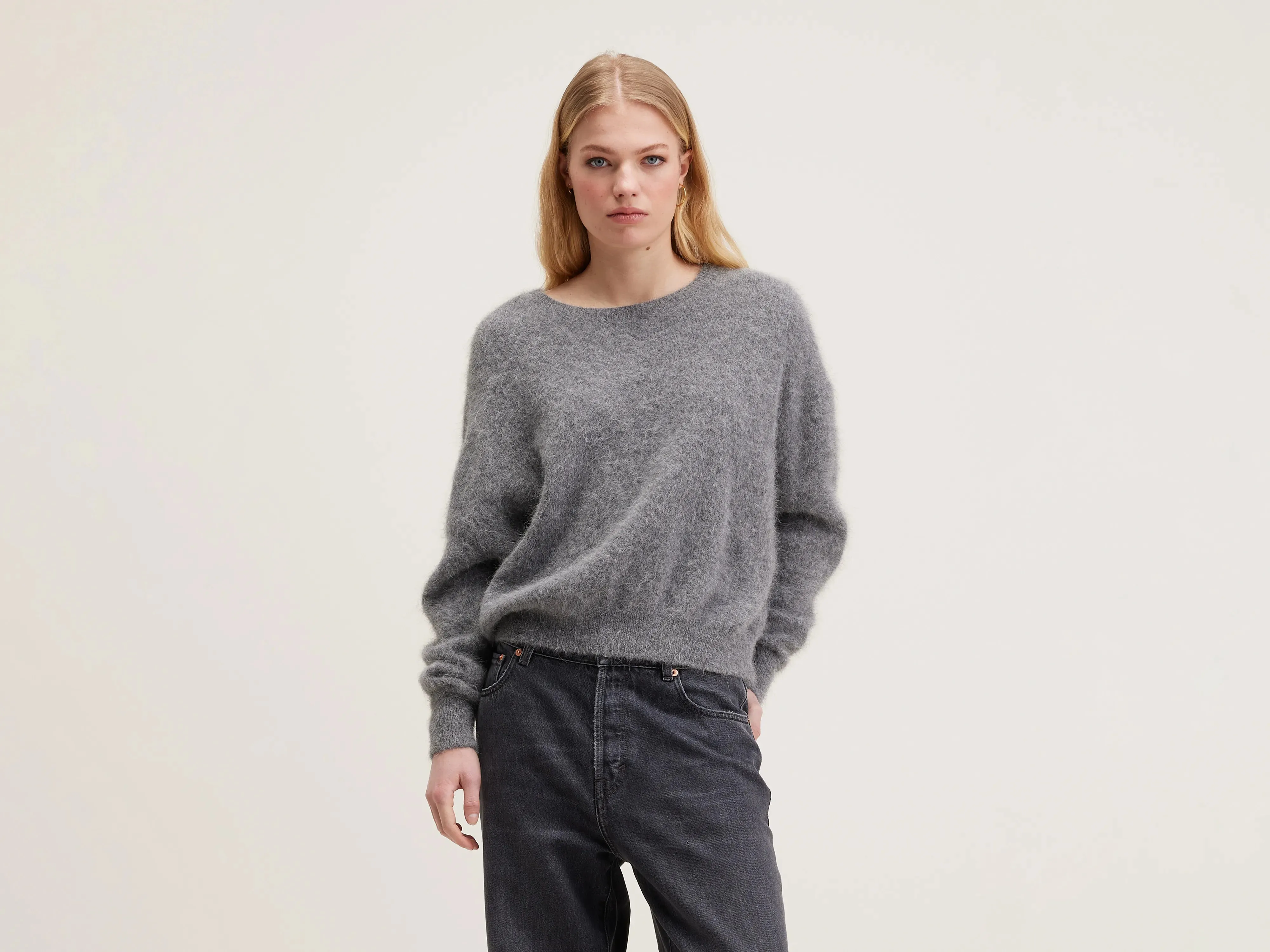 Datus angora-blend sweater (242 / W / MID GREY) sold by Bellrose