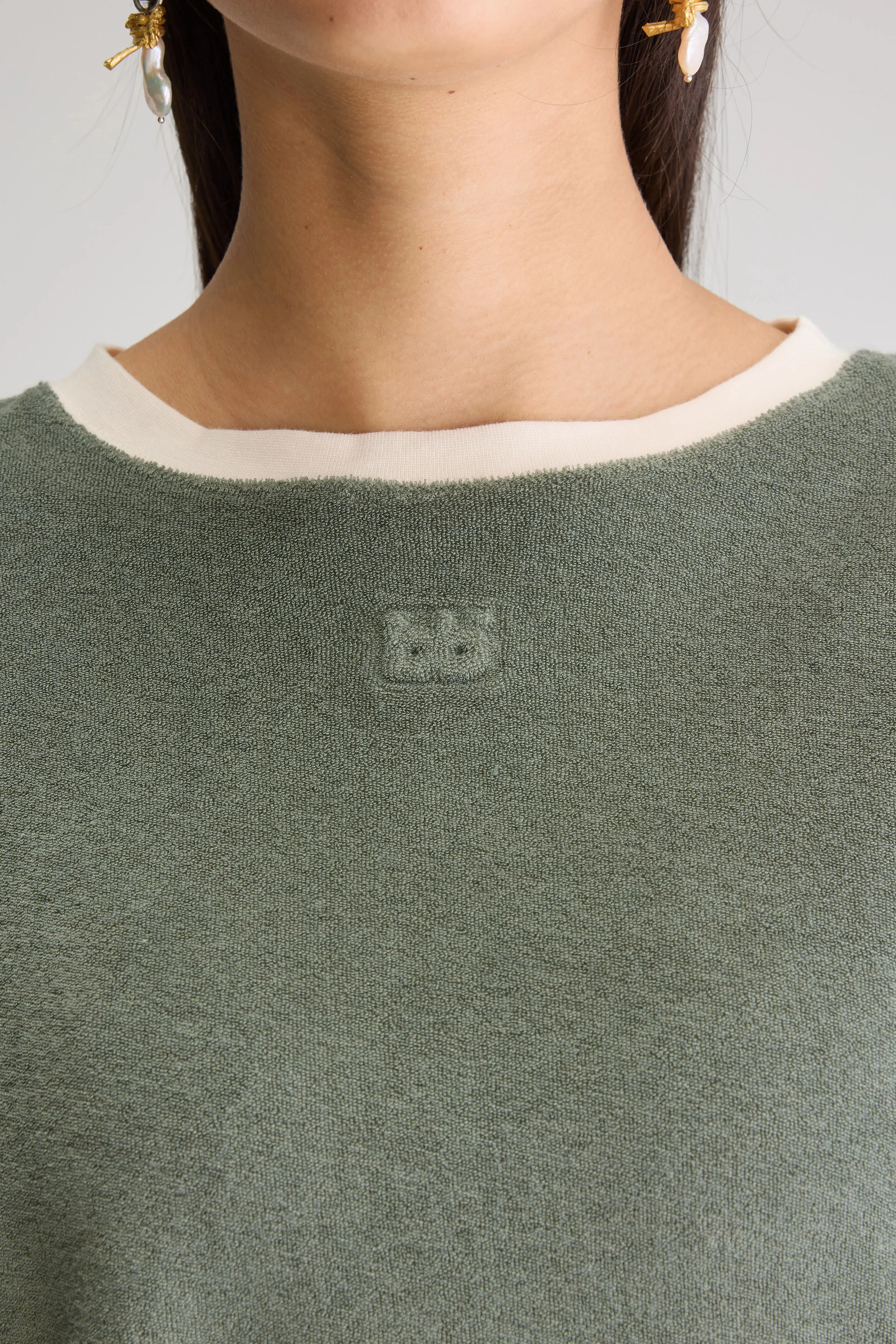 Frisby relaxed sweatshirt (251 / W / DUSTY OLIVE) sold by Bellrose product image thumbnail 5