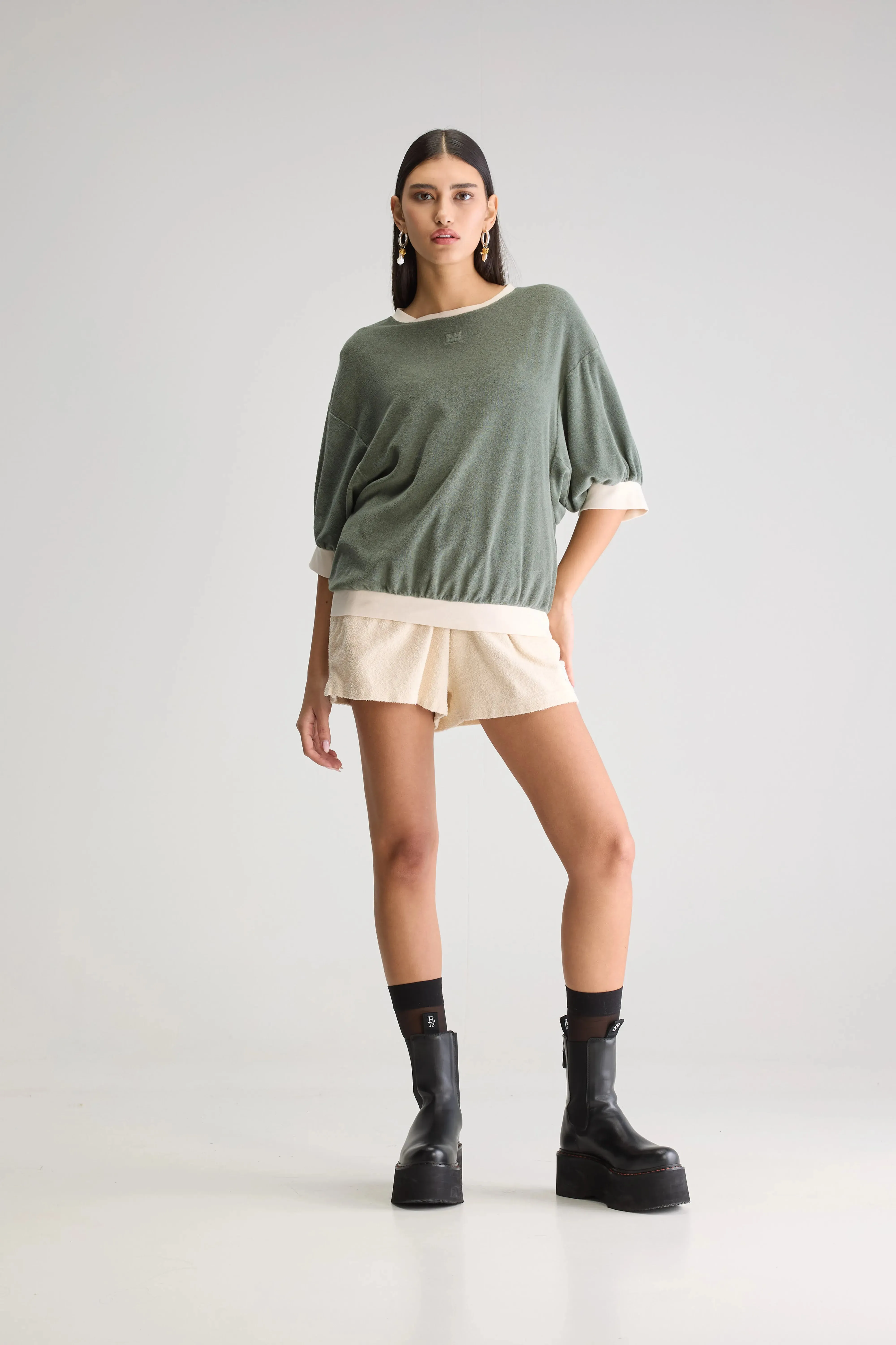 Frisby relaxed sweatshirt (251 / W / DUSTY OLIVE) sold by Bellrose product image thumbnail 3