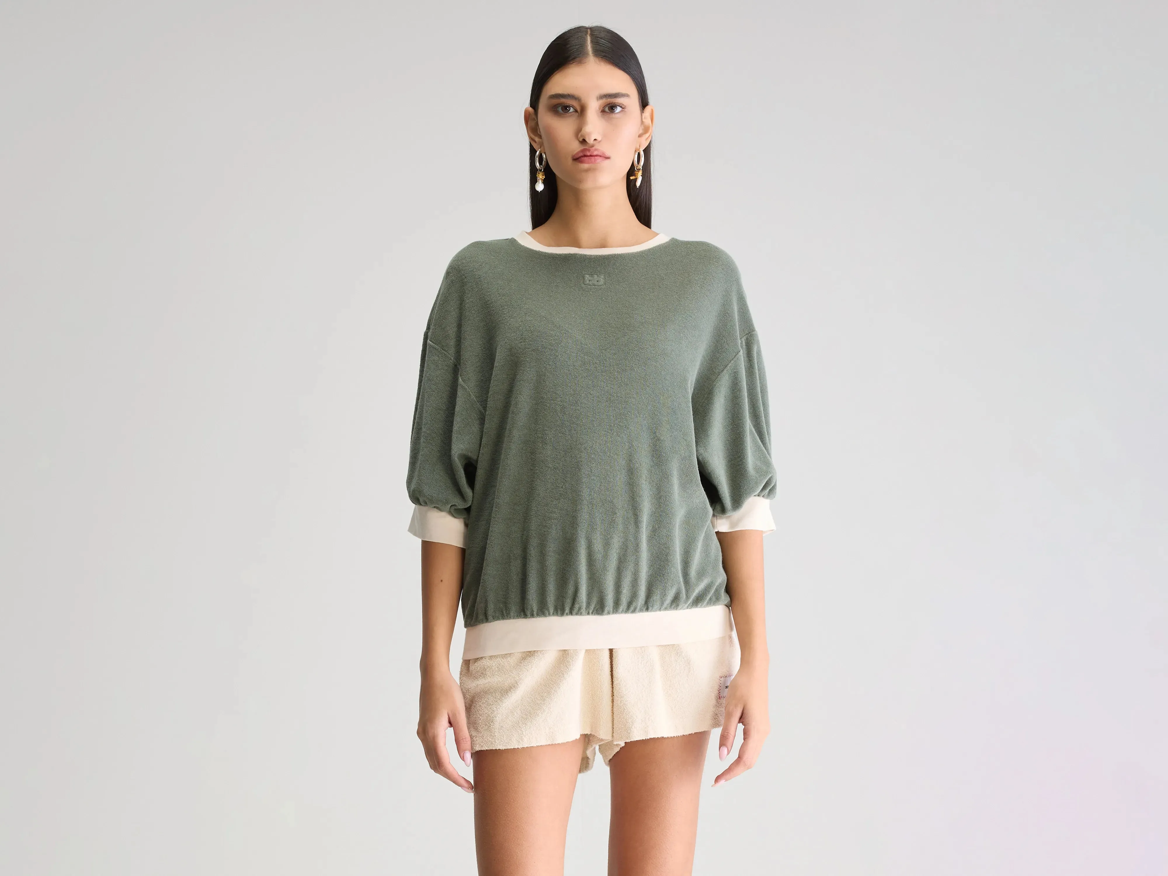 Frisby relaxed sweatshirt (251 / W / DUSTY OLIVE) sold by Bellrose