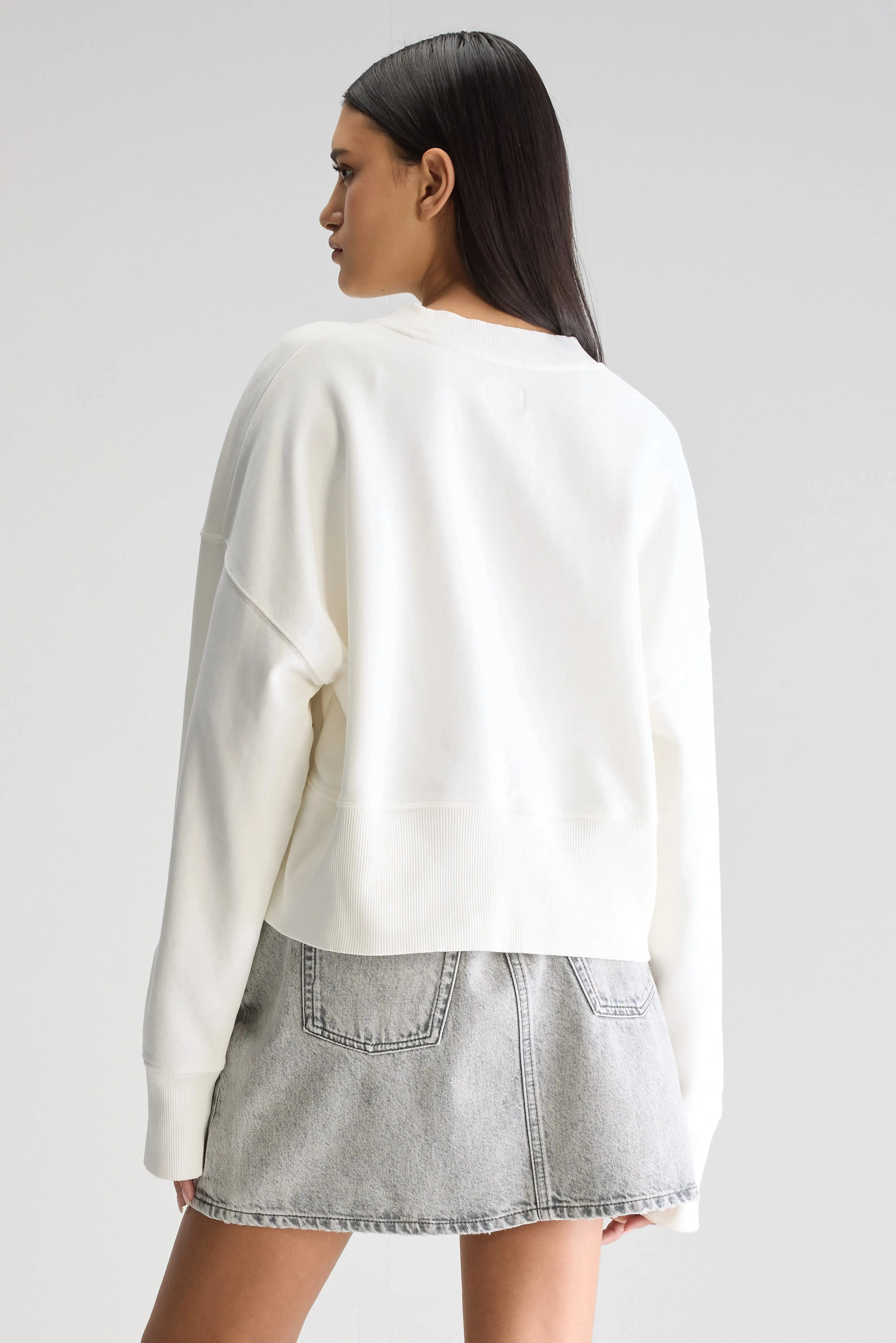 Slenni crewneck sweatshirt (251 / W / VINTAGE WHITE) sold by Bellrose product image thumbnail 4