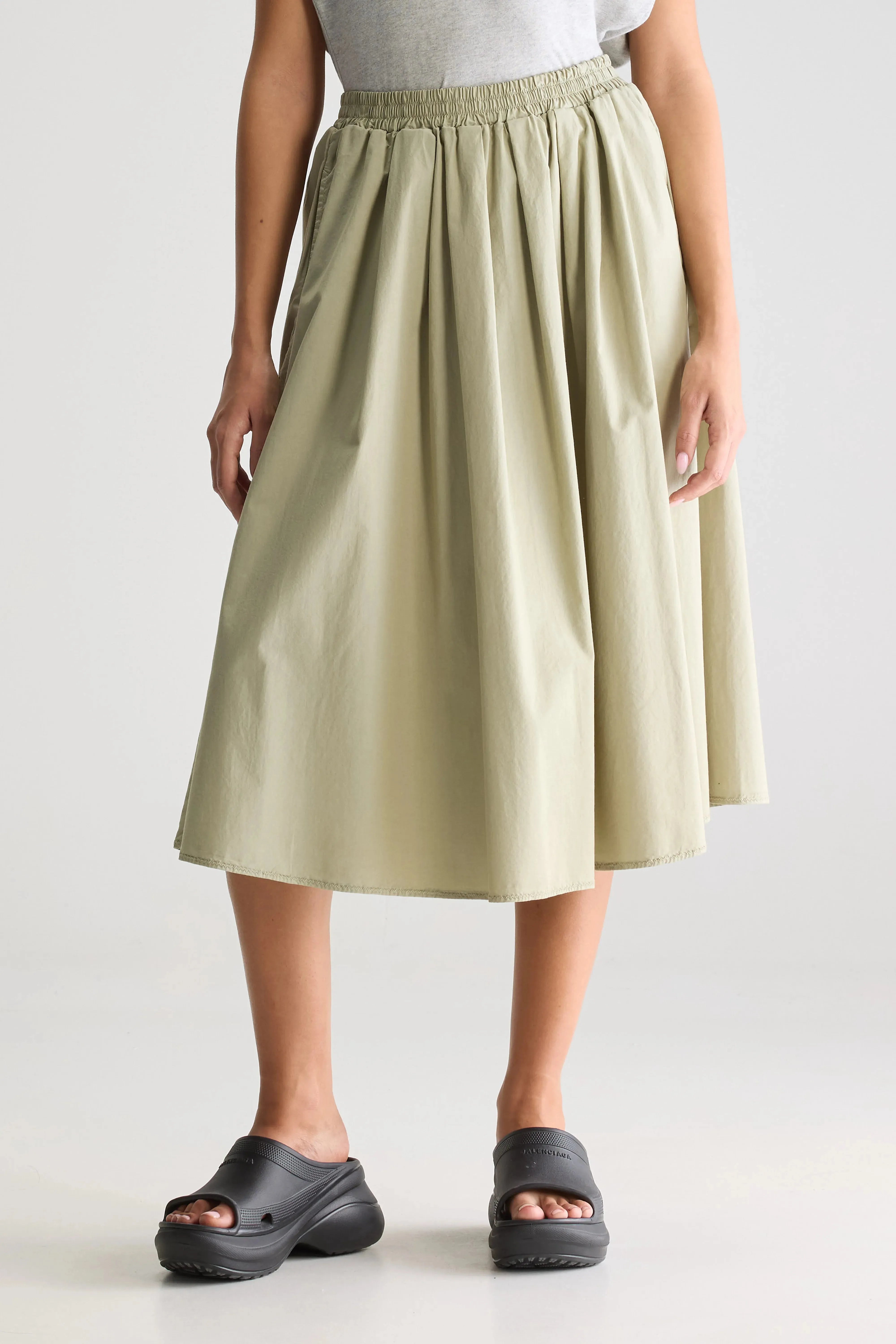 Woogie midi a-line skirt (251 / W / CARDAMOM) sold by Bellrose product image thumbnail 3