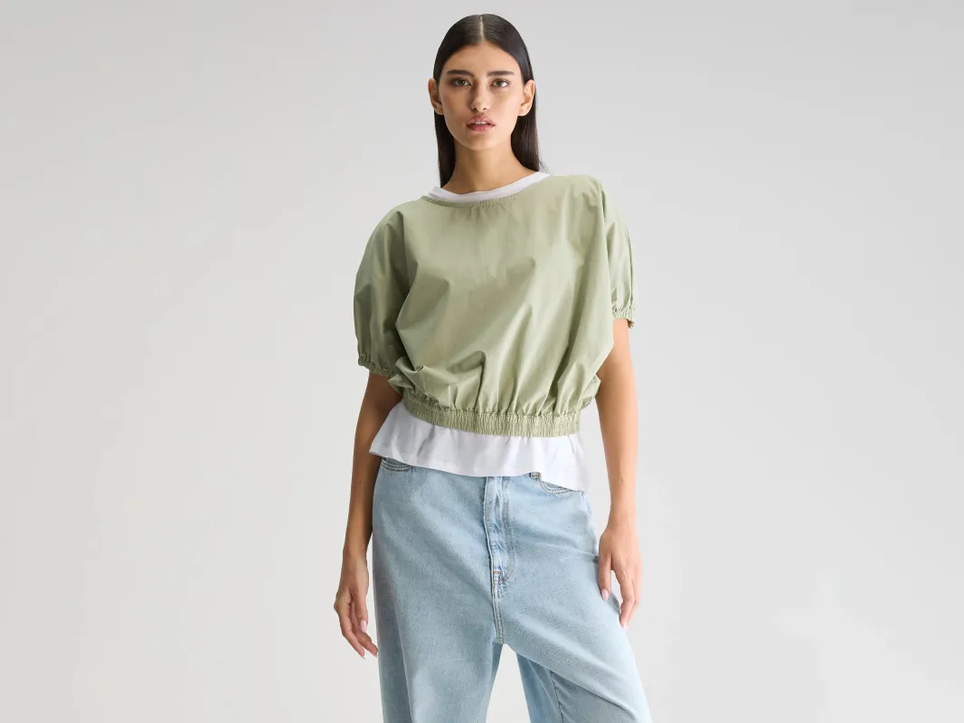 Wilma regular blouse (251 / W / CARDAMOM) sold by Bellrose