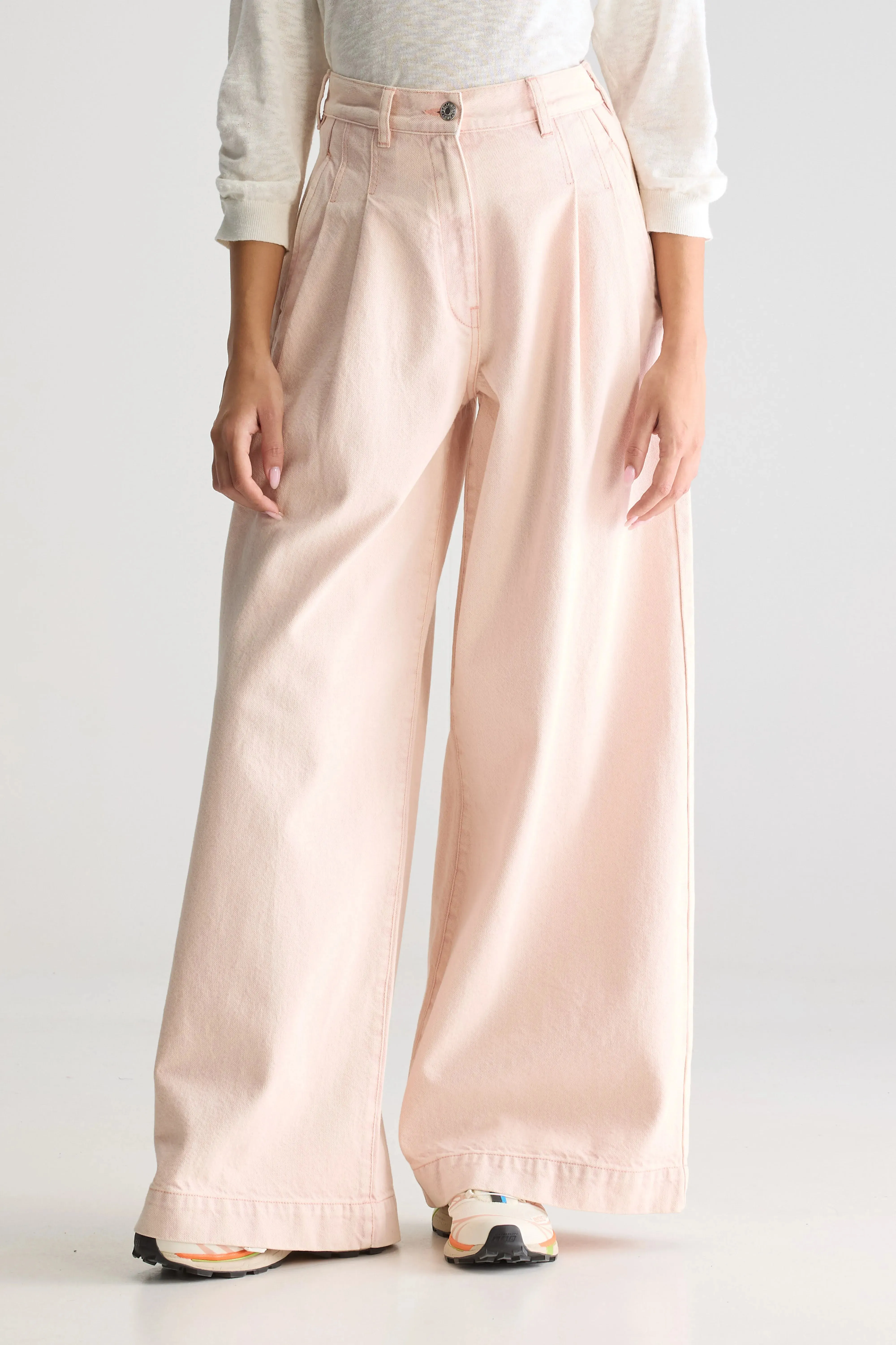 Denim N. 74 super-wide jeans (251 / W / LIGHT ROSE) sold by Bellrose product image thumbnail 3