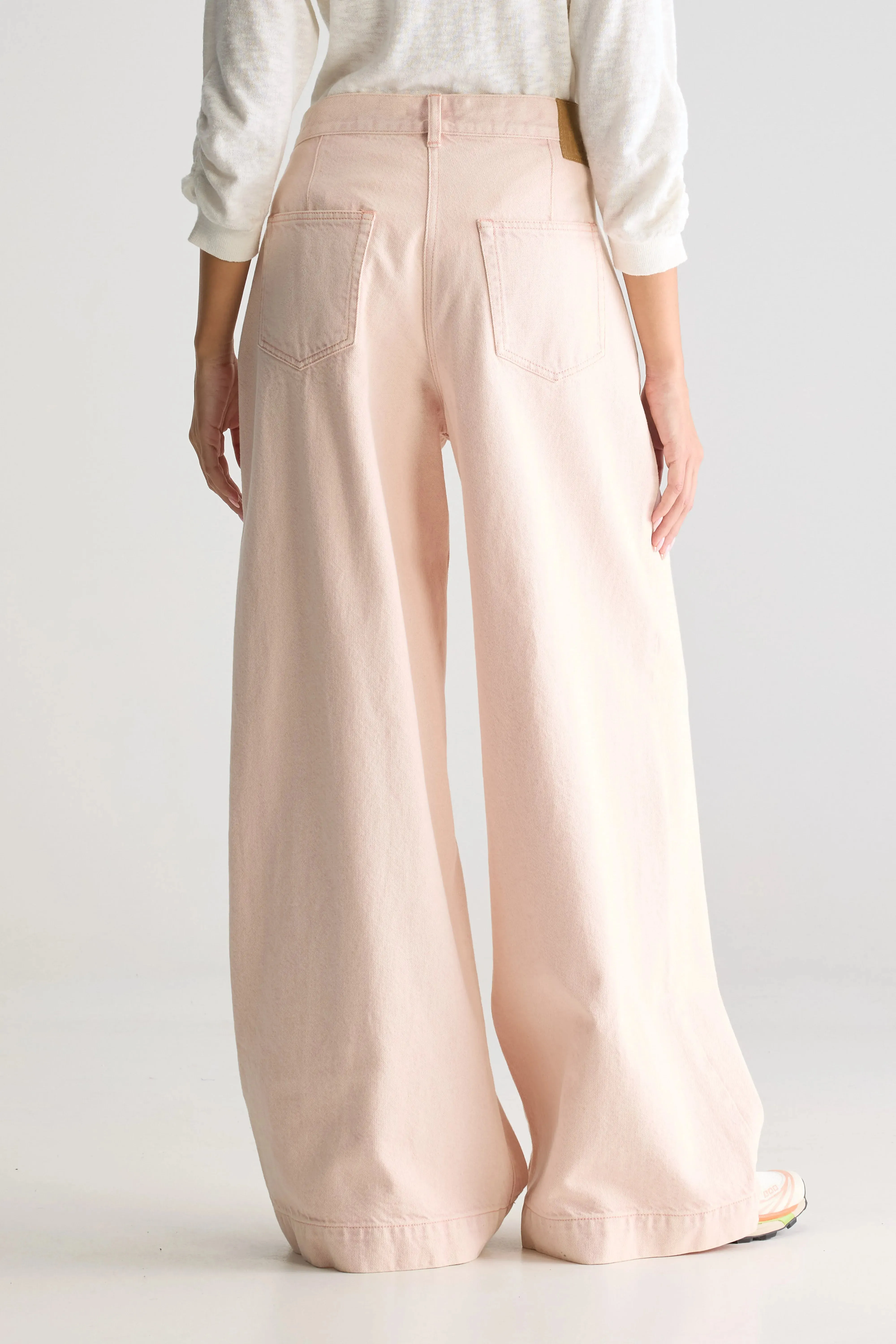 Denim N. 74 super-wide jeans (251 / W / LIGHT ROSE) sold by Bellrose product image thumbnail 4