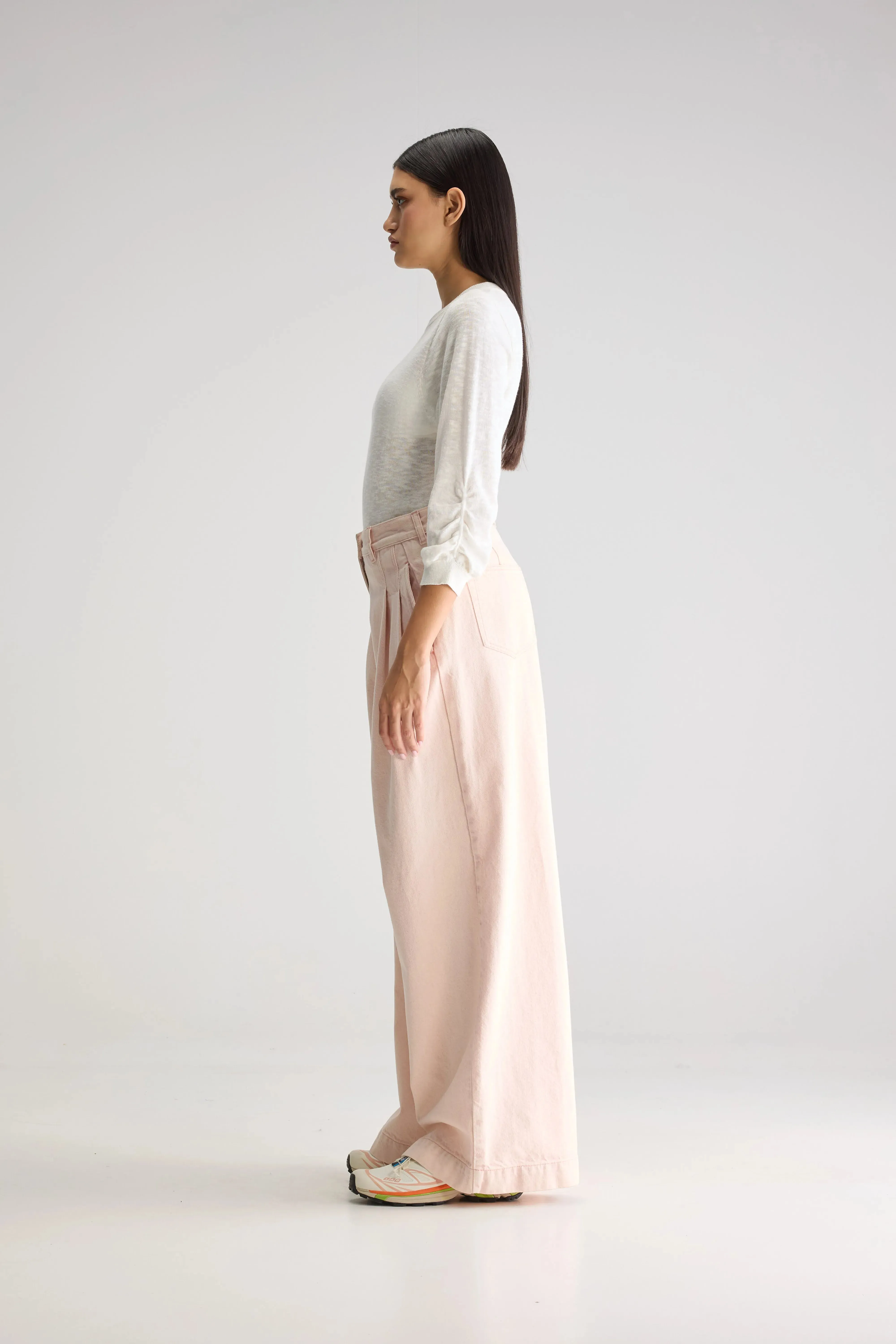 Denim N. 74 super-wide jeans (251 / W / LIGHT ROSE) sold by Bellrose product image thumbnail 5