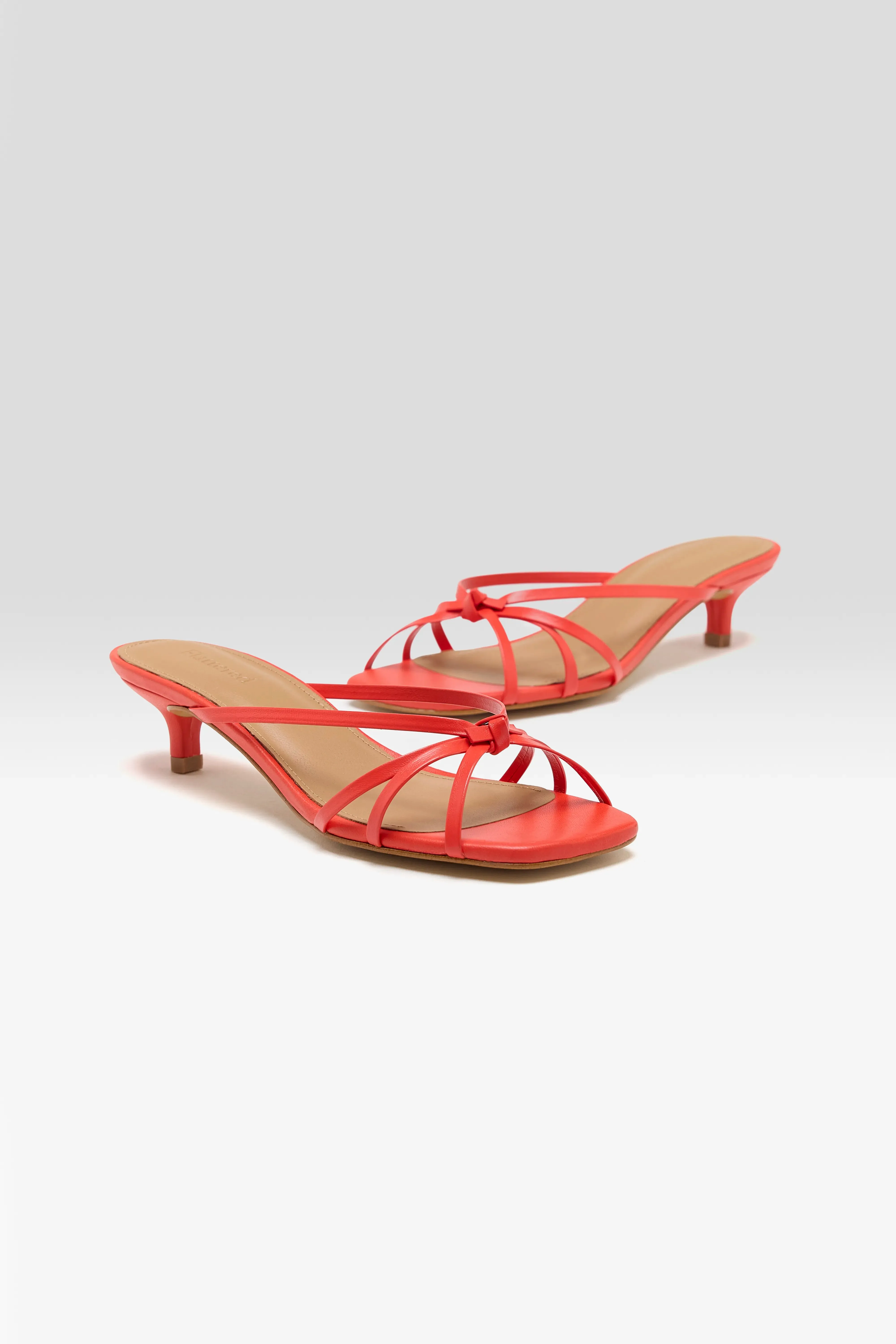 Eunisa Kitten Heel Sandals (251 / W / RED) sold by Bellrose product image thumbnail 3