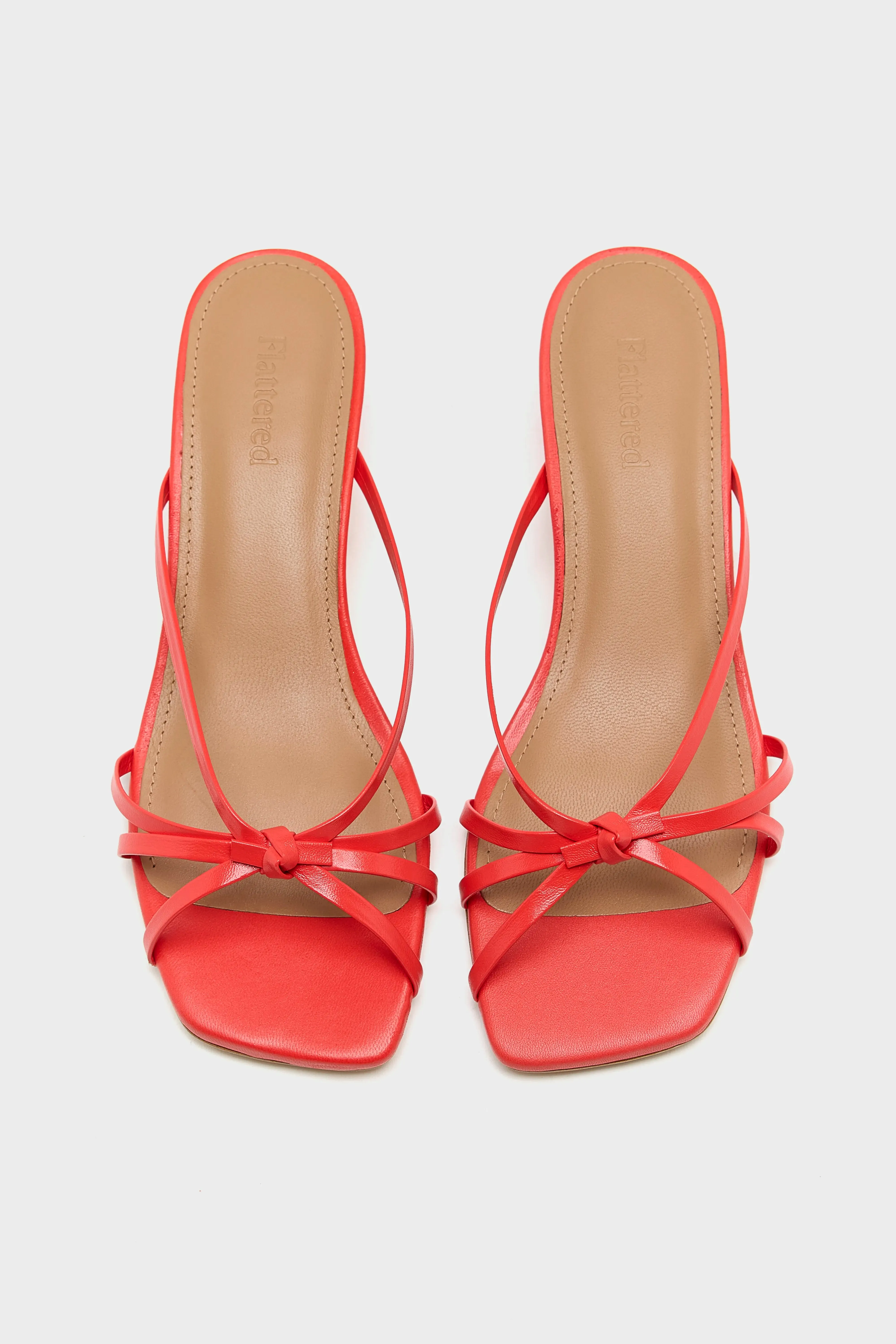 Eunisa Kitten Heel Sandals (251 / W / RED) sold by Bellrose product image thumbnail 4