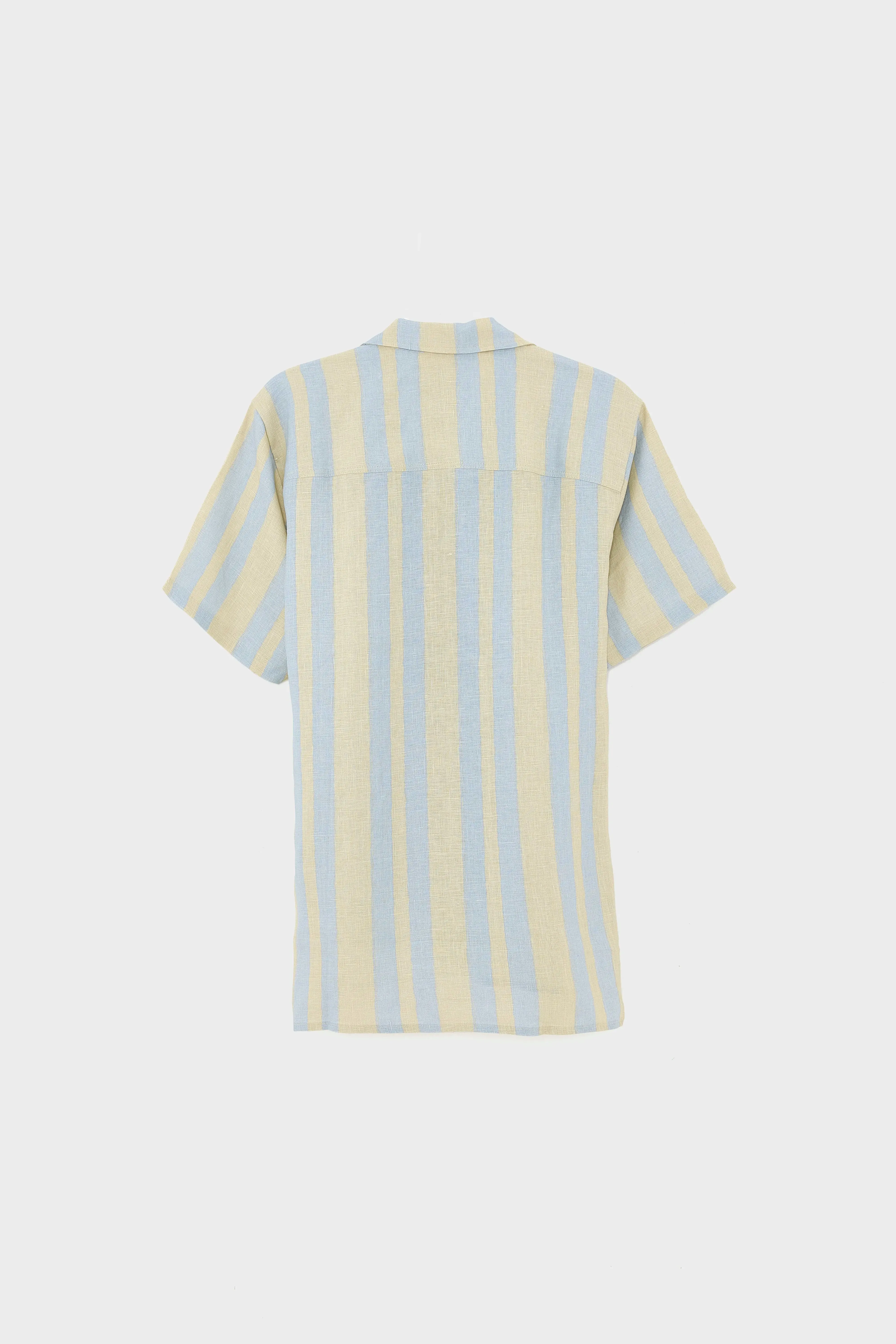 Mist Strata Cuba Linen Shirt (251 / M / KAKI) sold by Bellrose product image thumbnail 4