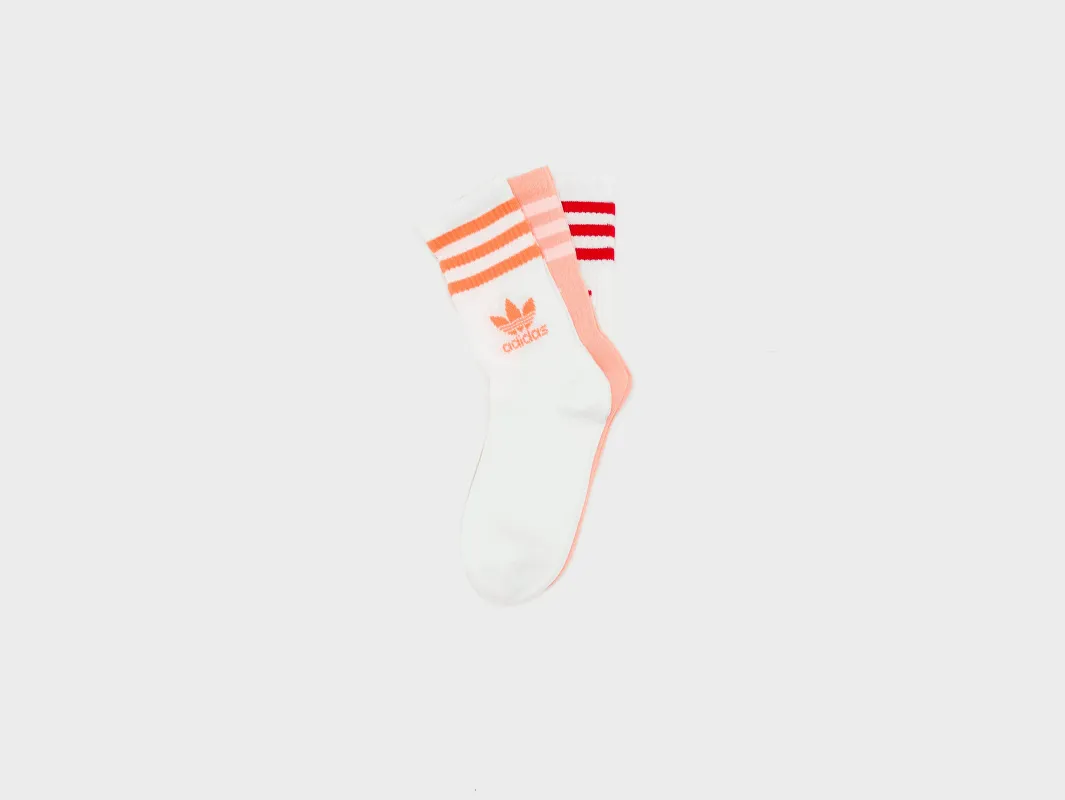 Mid Cut Crew Socks for Women  (251 / W / MULTICOLOR) sold by Bellrose