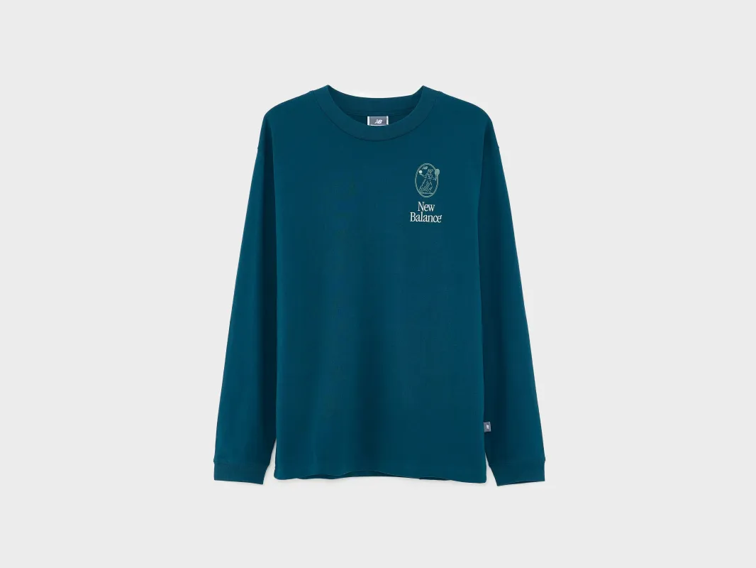 x Debut Vase Long Sleeve Shirt (251 / M / OCEAN) made by New Balance