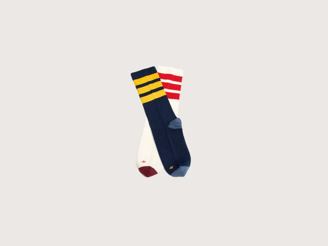 Premium Mid Crew Socks For Men (242 / M / MULTICOLOR) sold by Bellrose