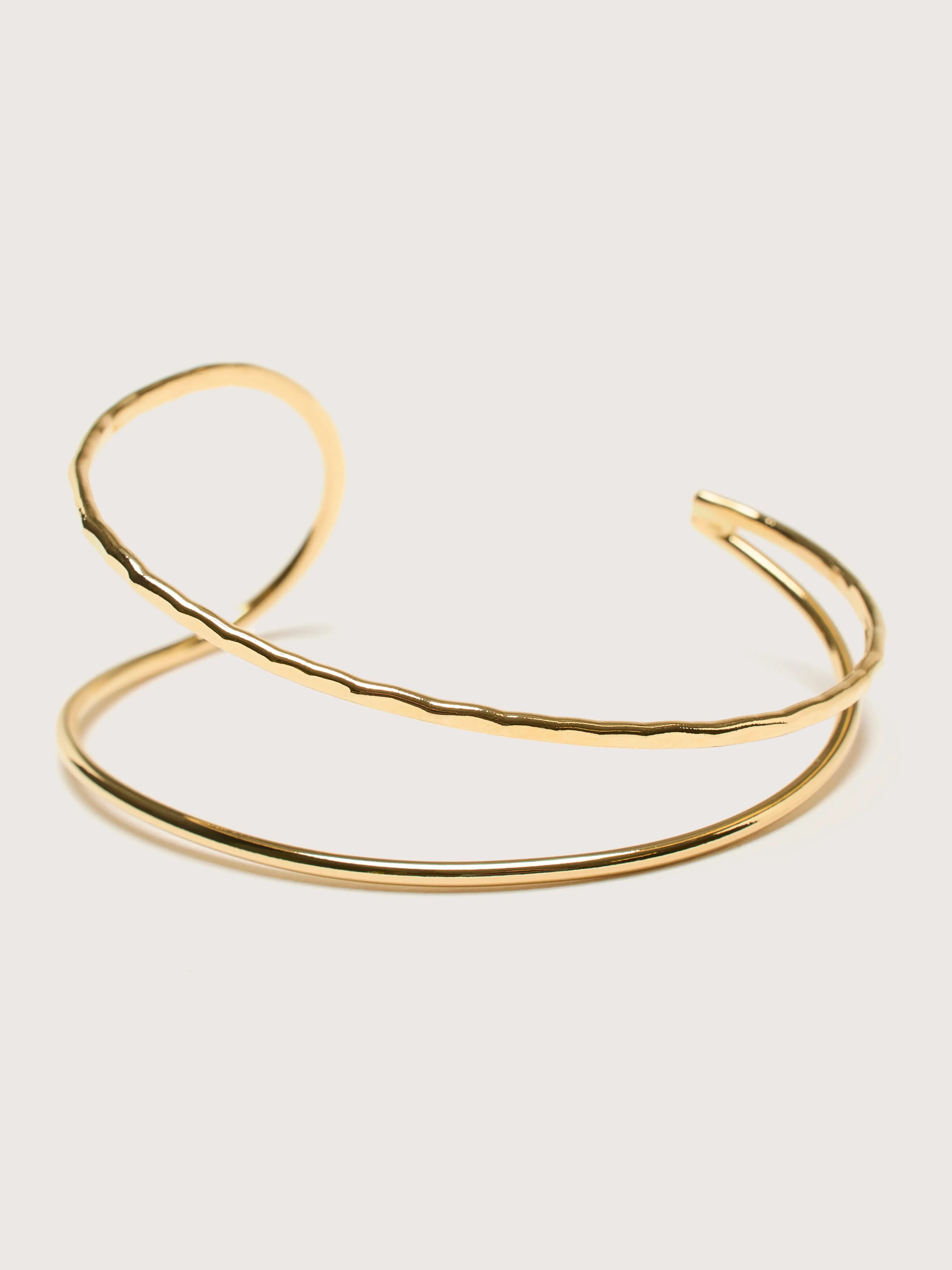 Eve Asymmetrical Bangle Bracelet (242 / W / GOLD) sold by Bellrose product image thumbnail 2